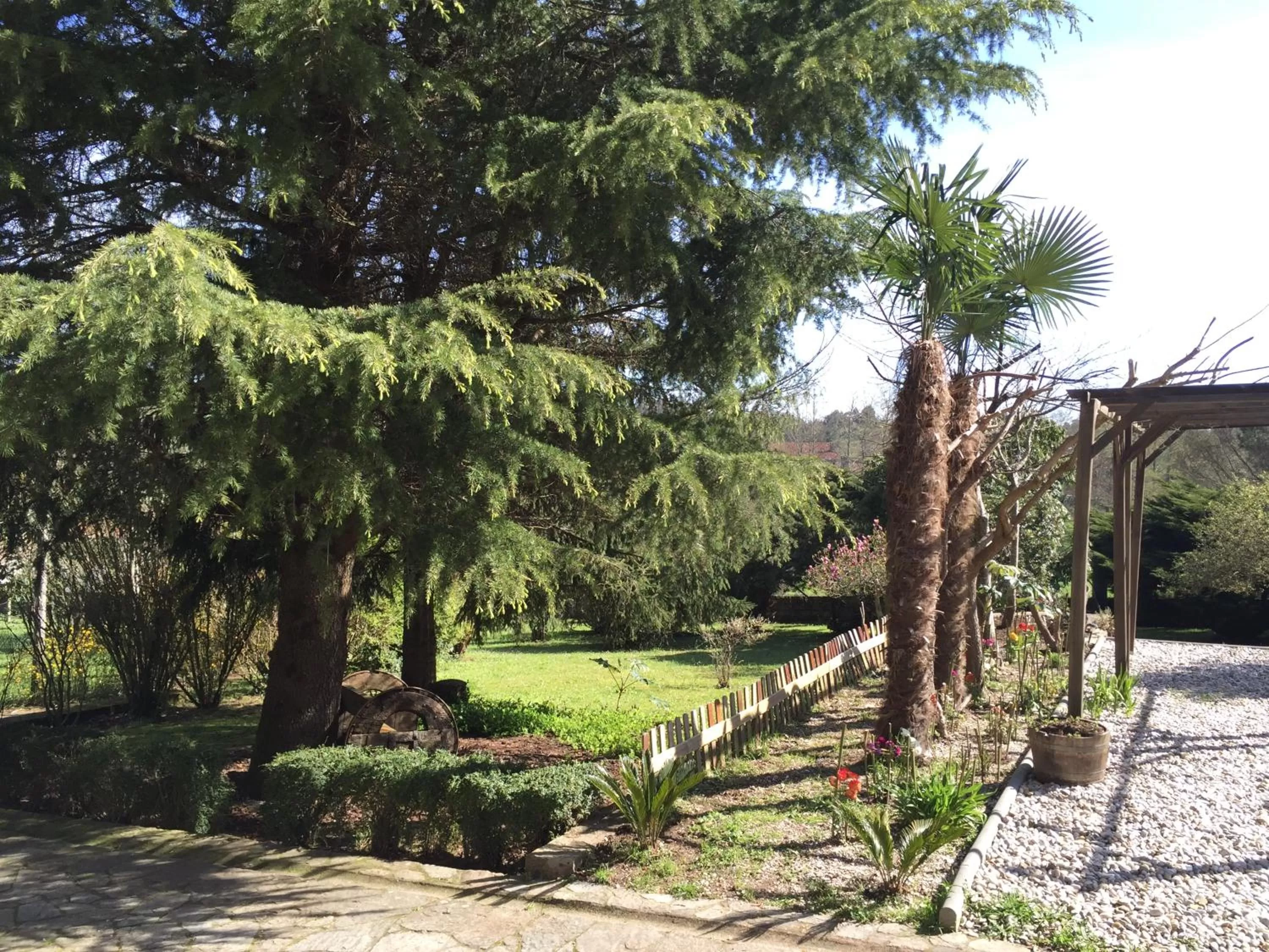 Garden view in Agro da Gandarela
