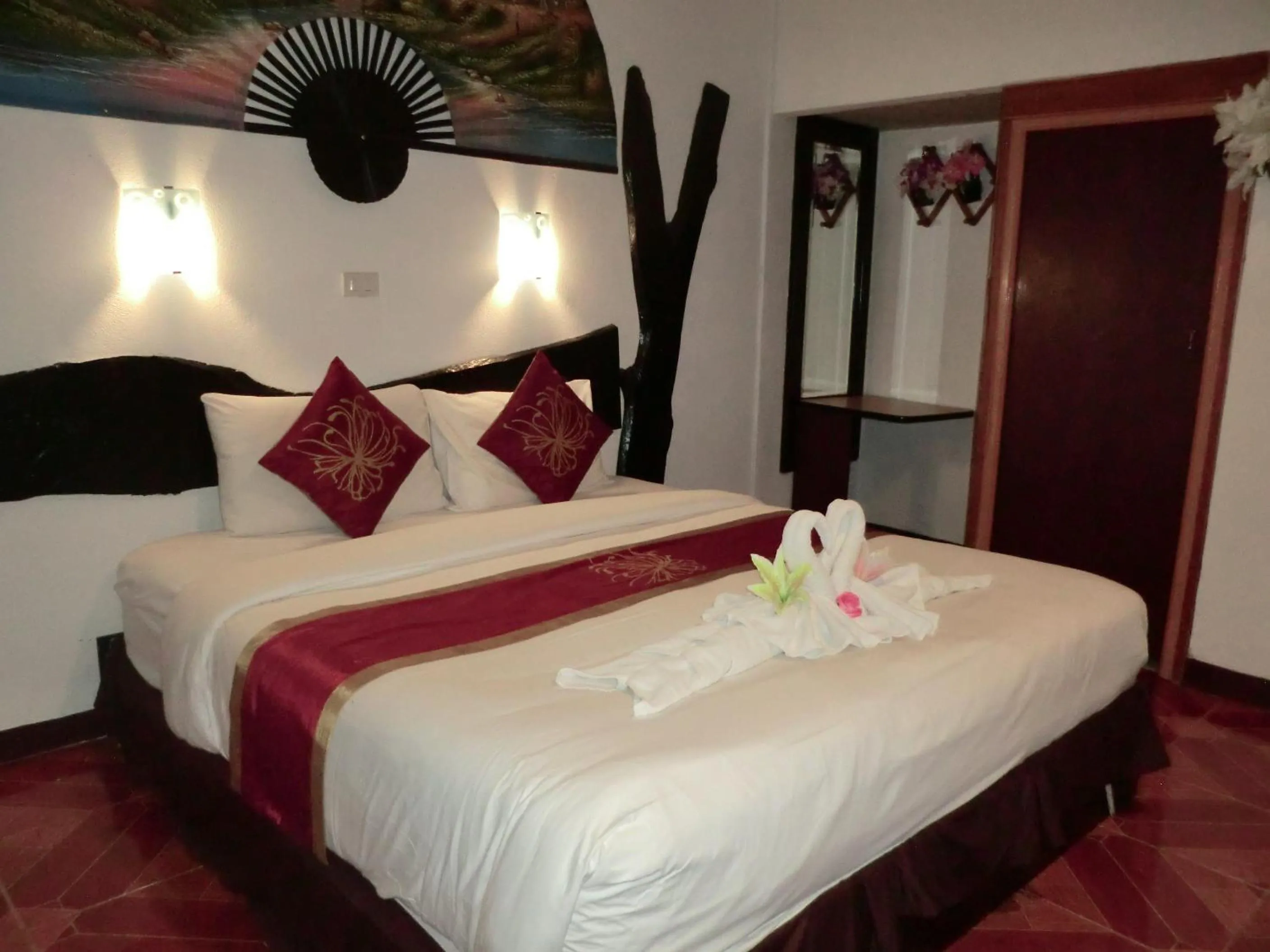 Bed in The Krabi Forest Homestay