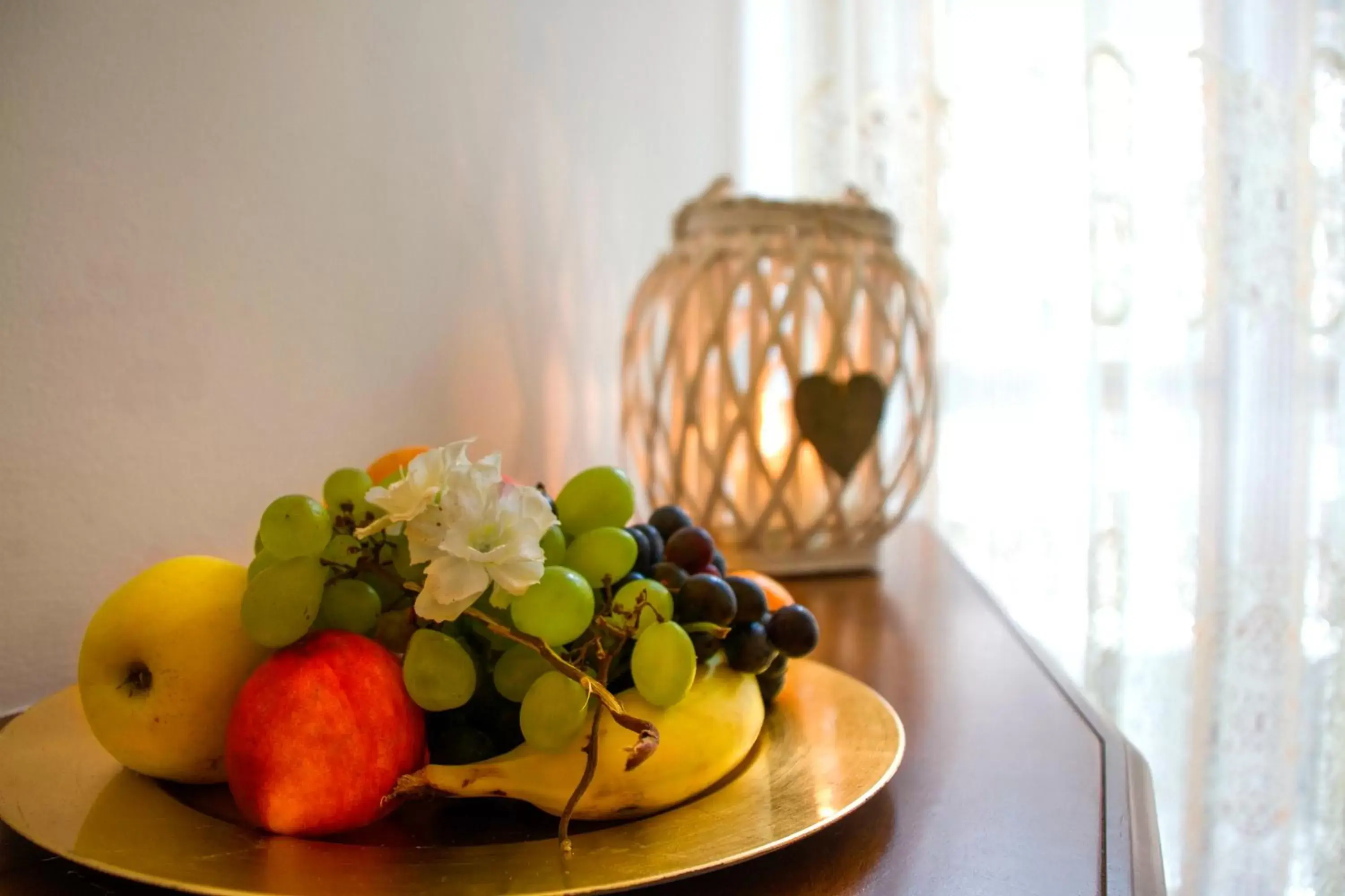 Decorative detail, Food in Domus Hotel