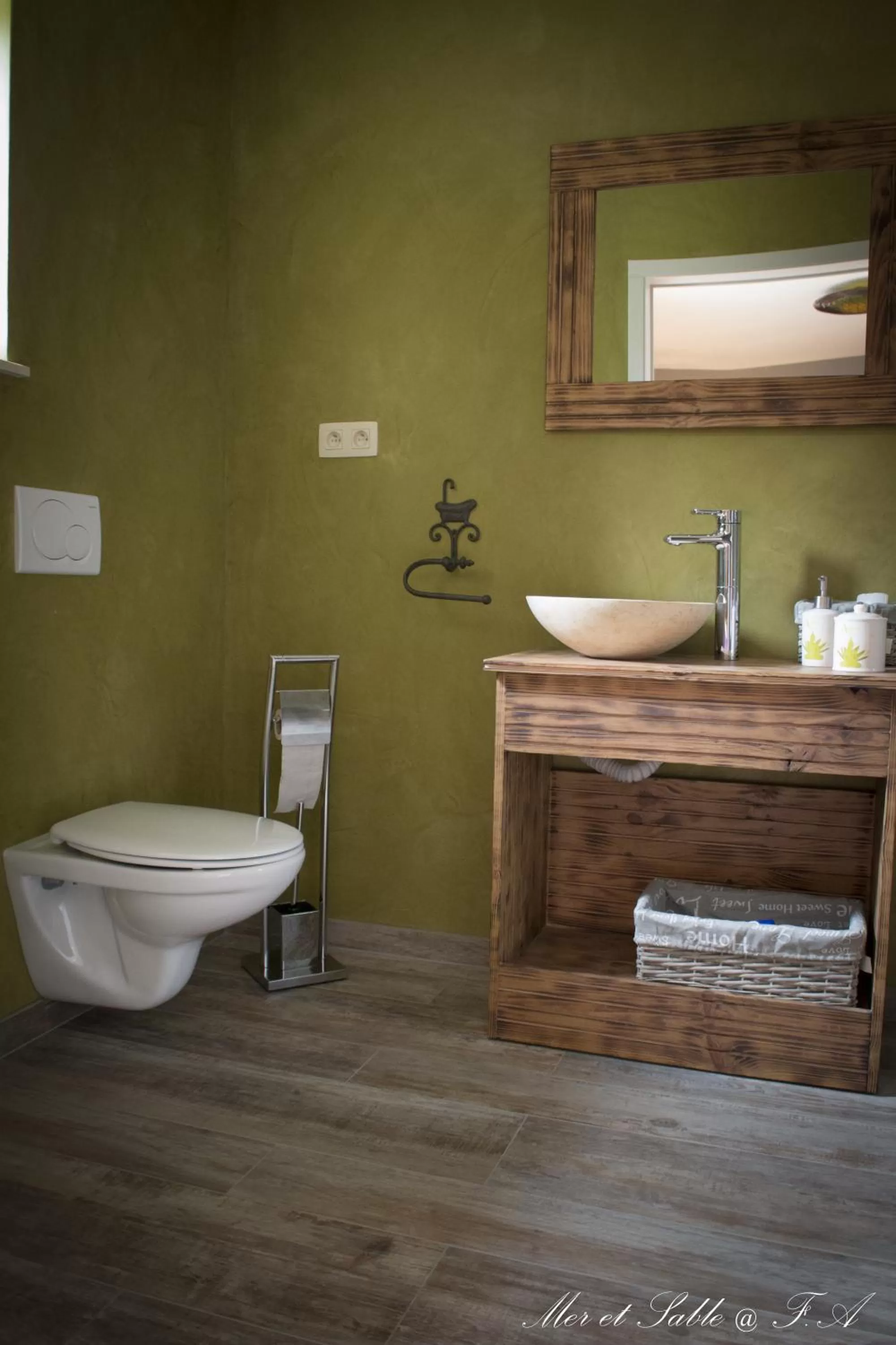 Bathroom in Mer et Sable B&B