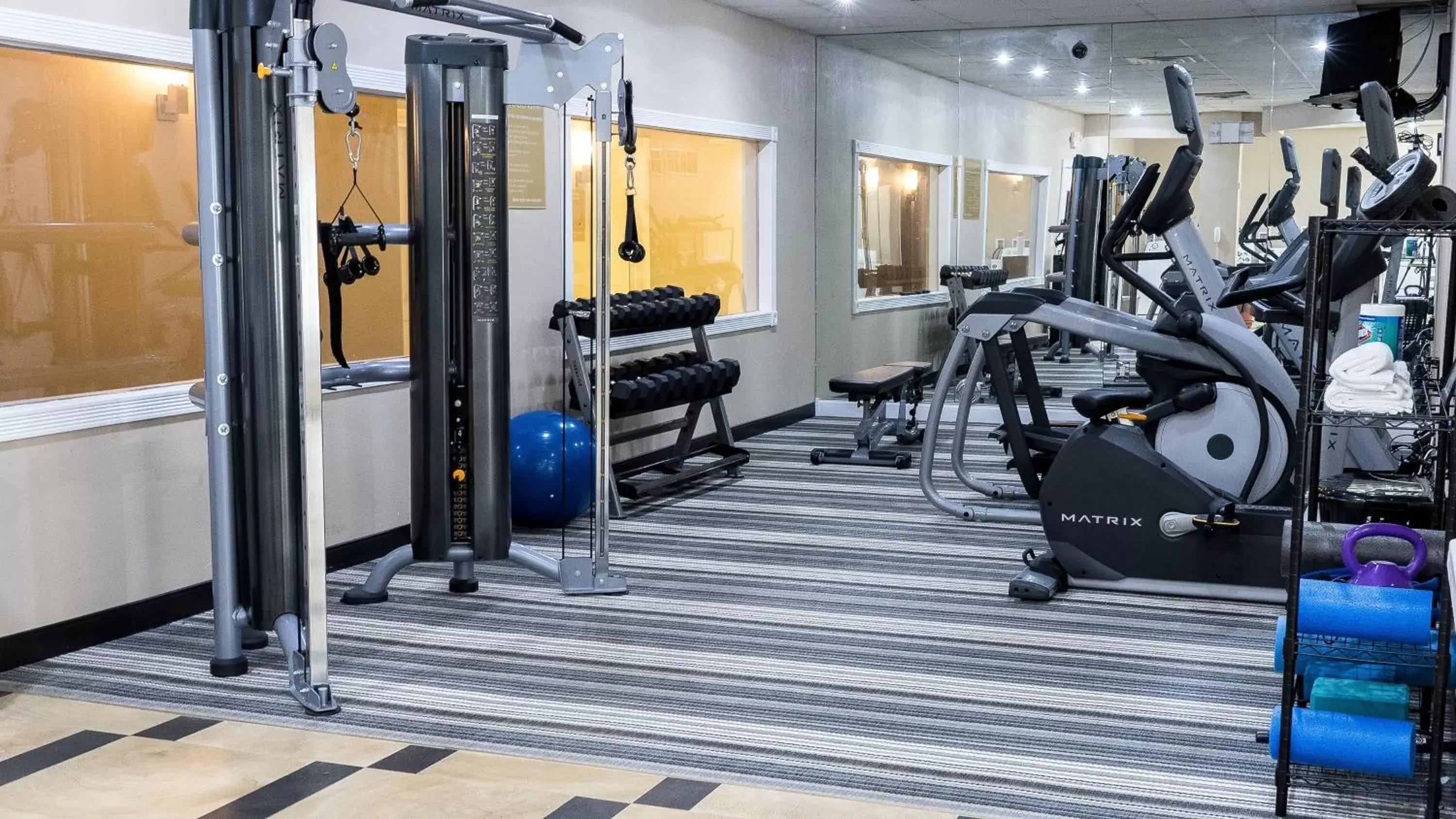 Fitness centre/facilities, Fitness Center/Facilities in Candlewood Suites Saint Joseph - Benton Harbor, an IHG Hotel