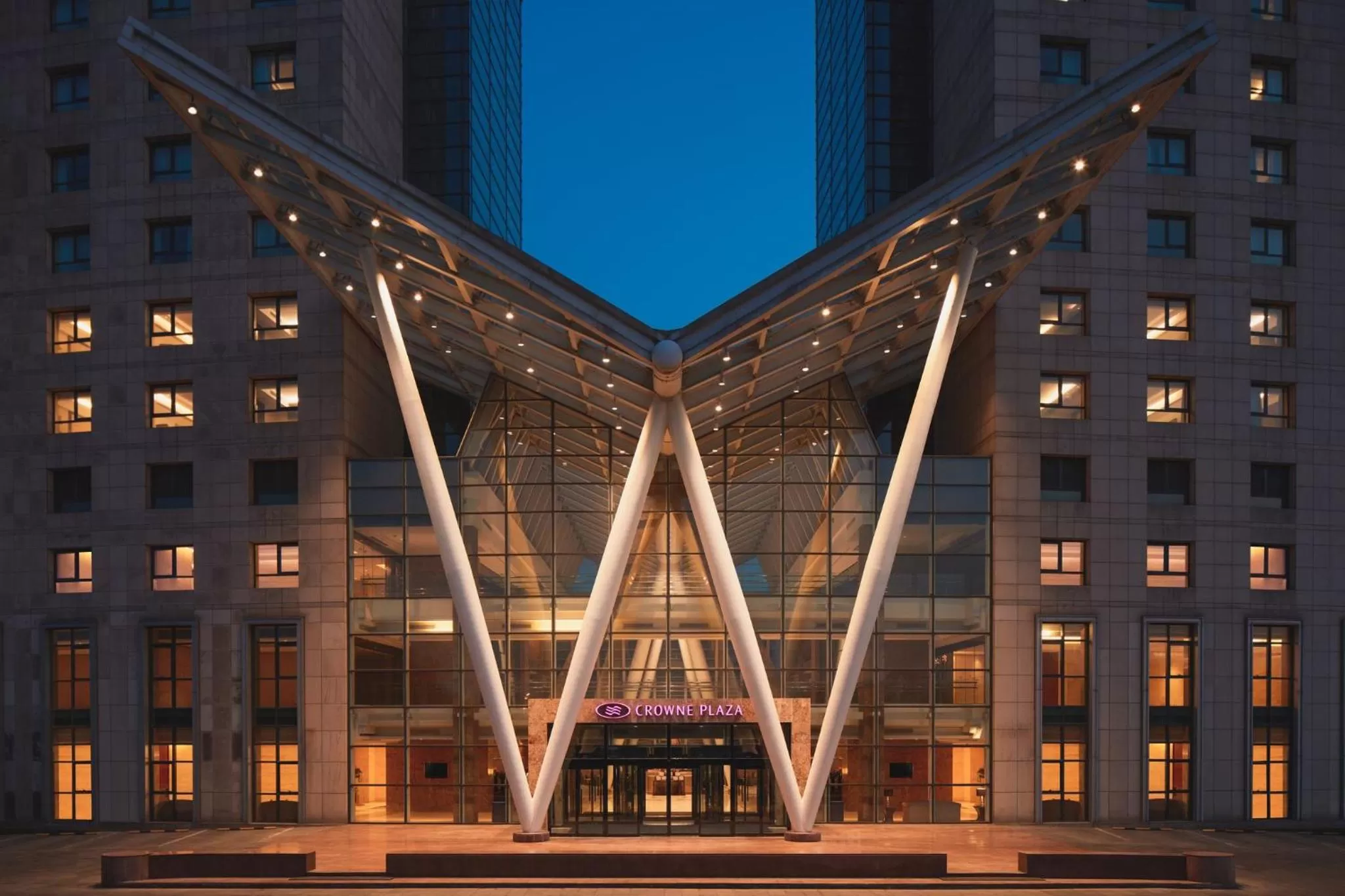 Property building in Crowne Plaza Beijing International Airport by IHG