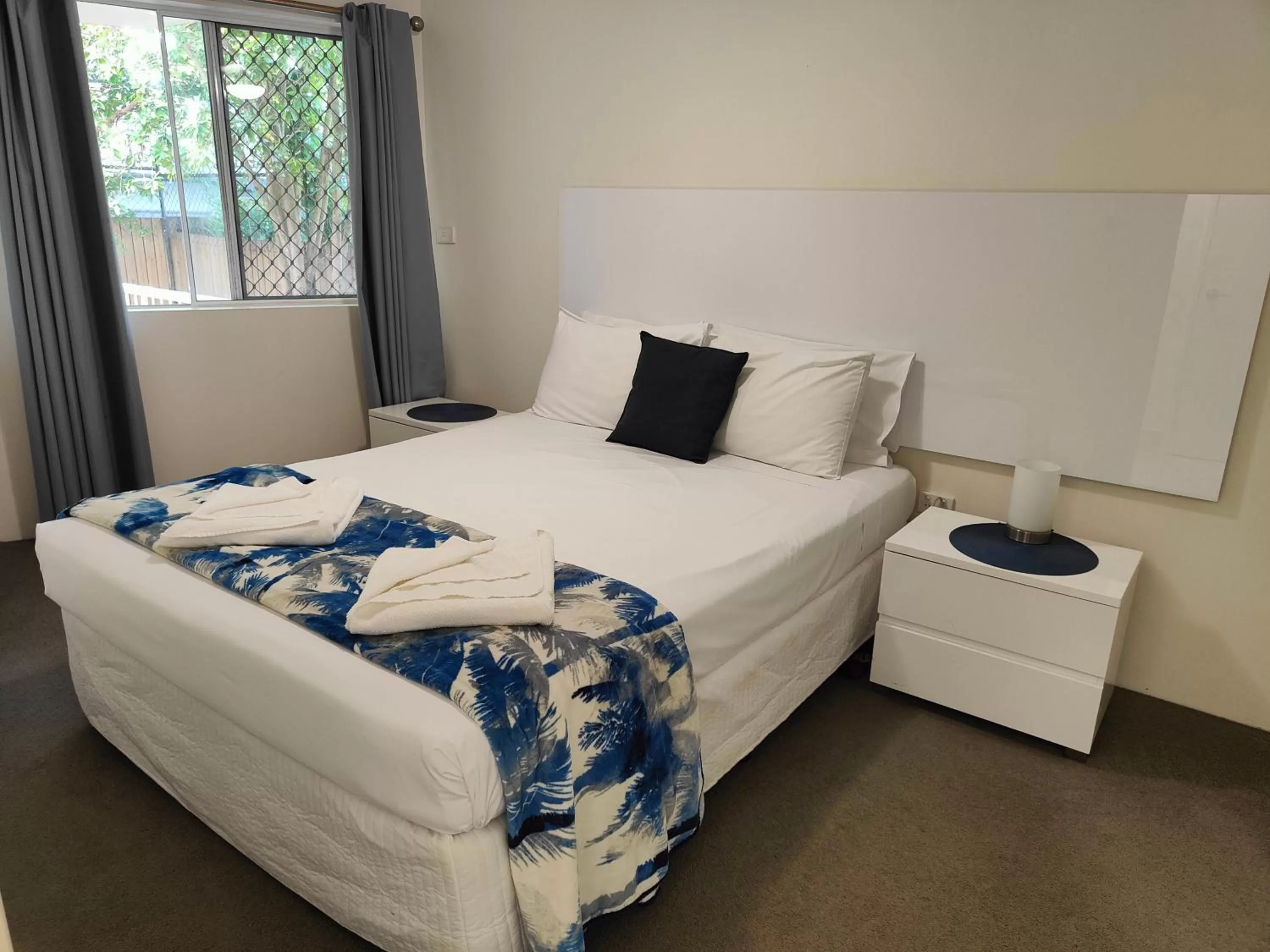 Bed in Mari Court Resort