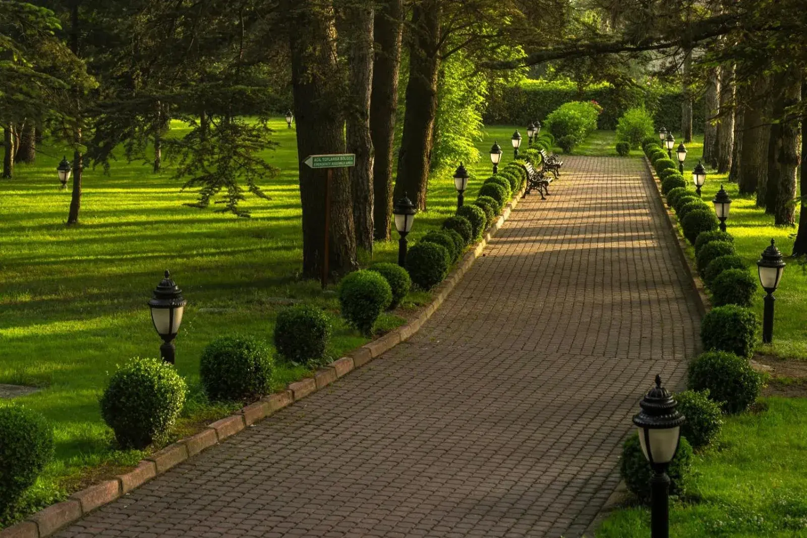 Garden in NG Sapanca Wellness & Convention