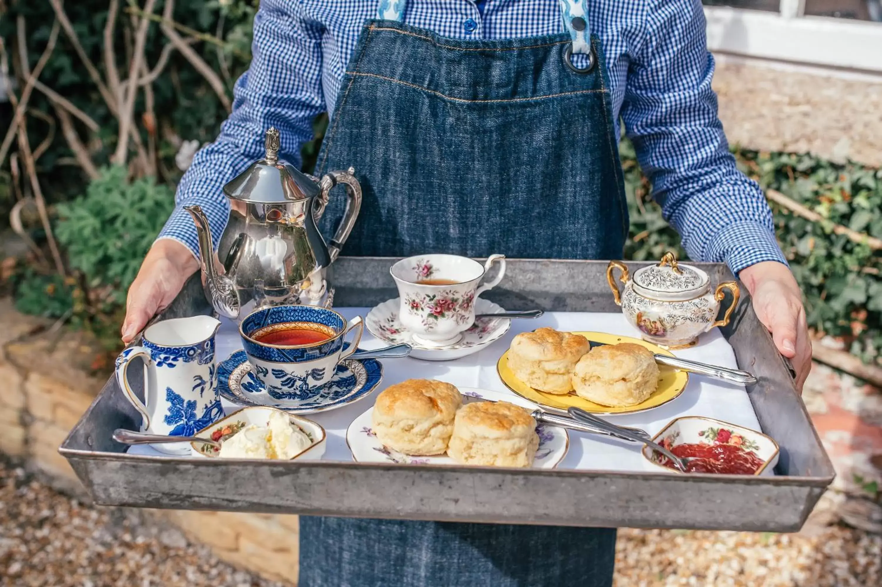 Food close-up in Boscundle Manor