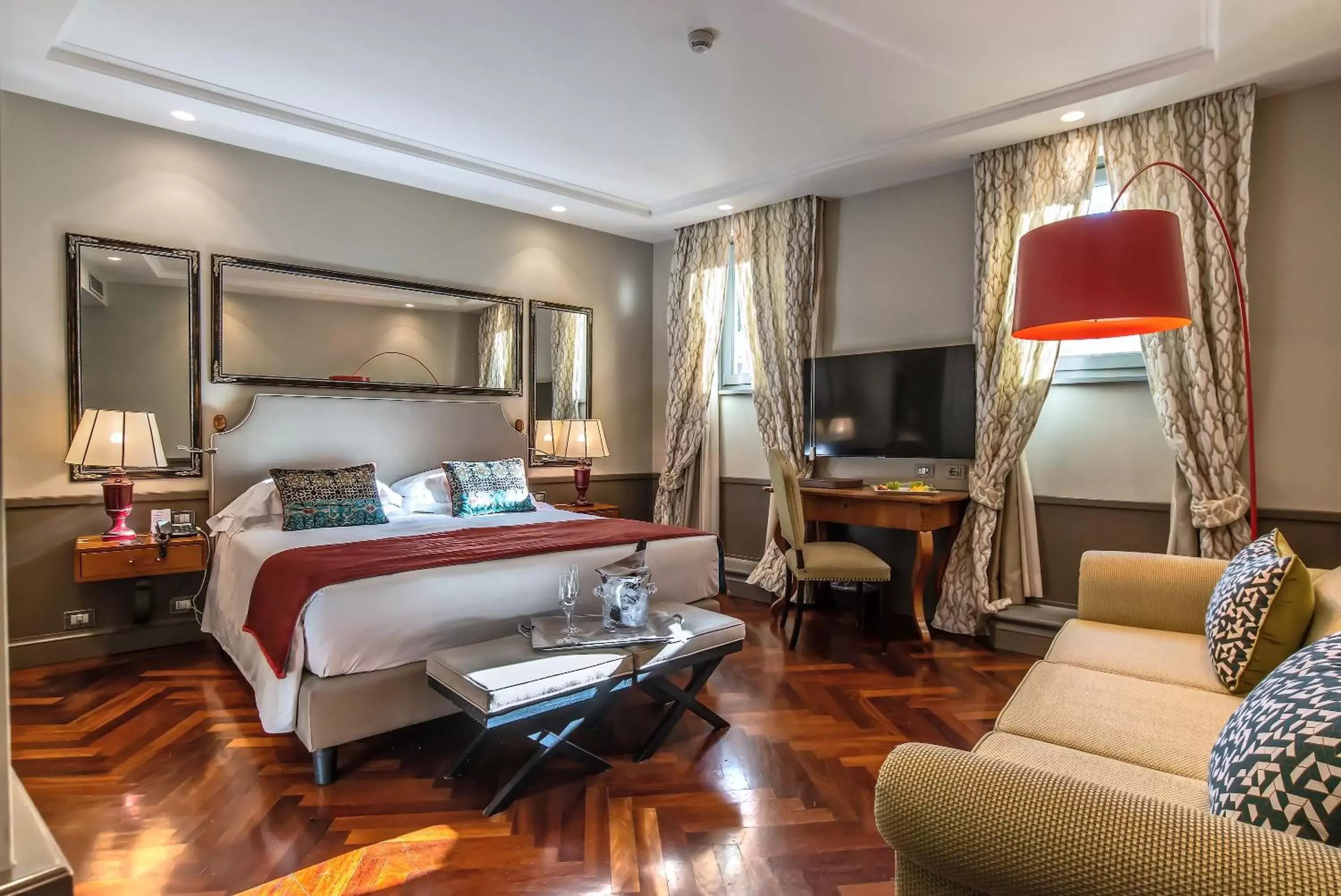 Bedroom in Hotel Lunetta