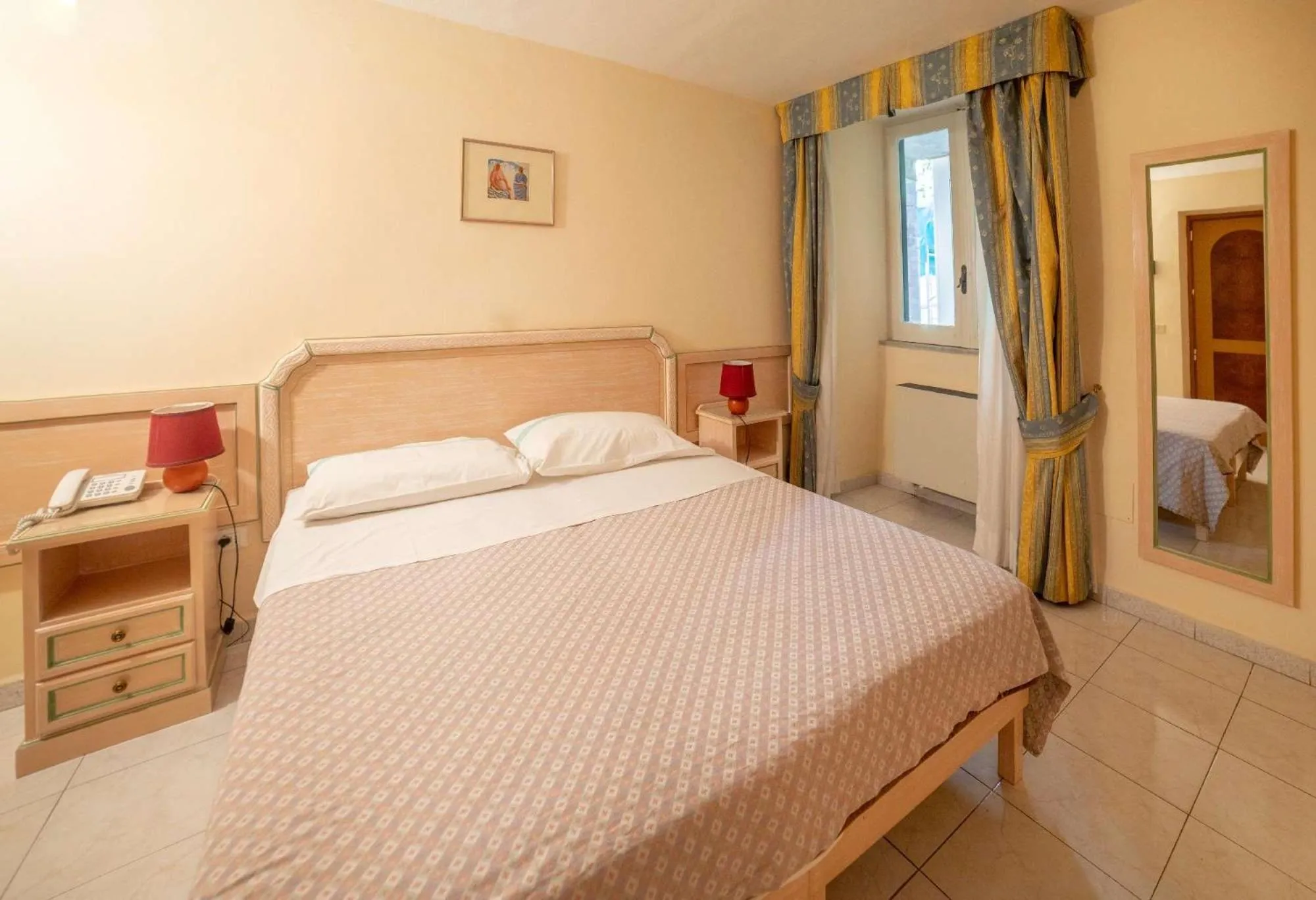 Bed in Hotel Royal Terme