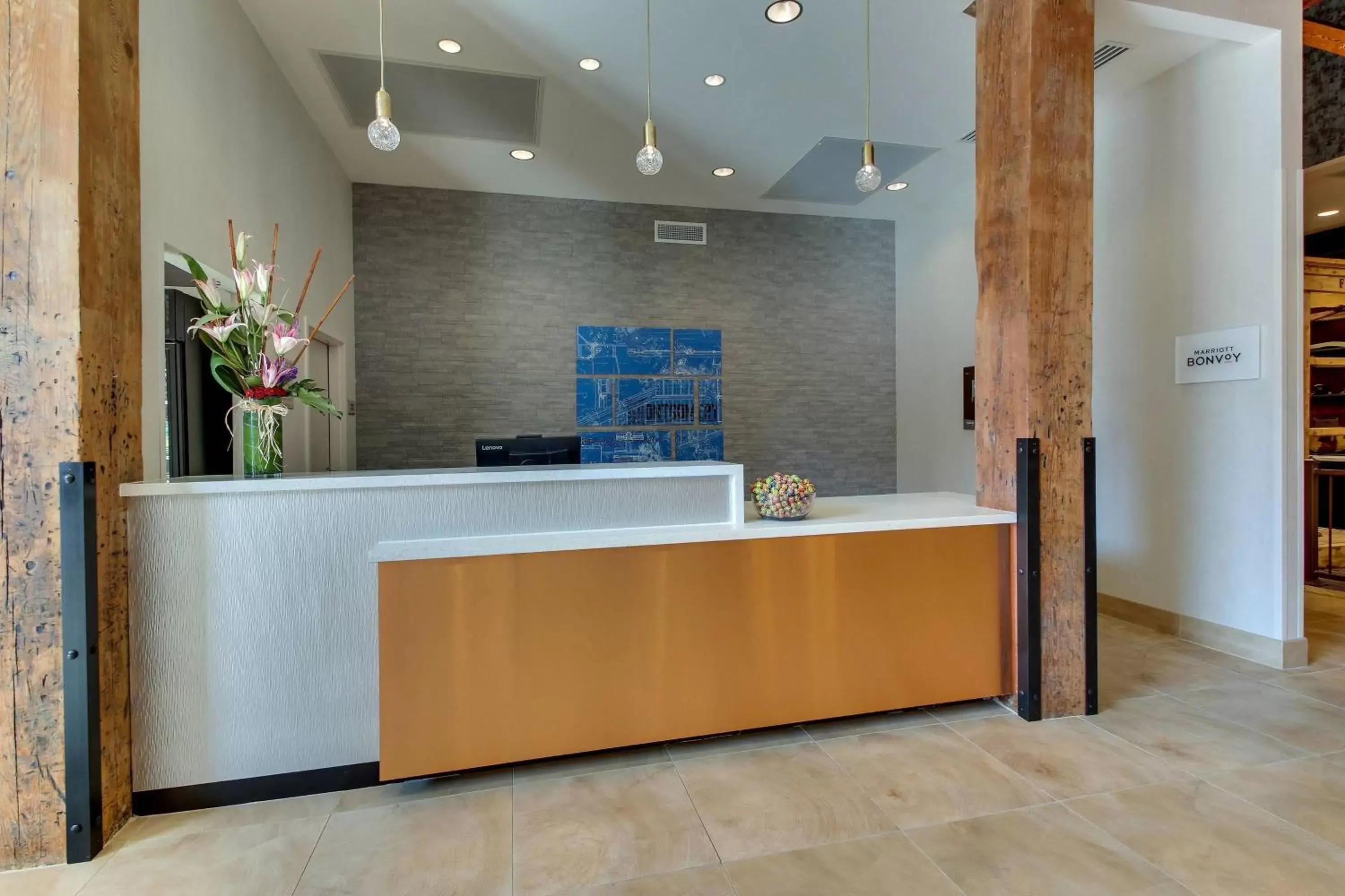Lobby or reception, Lobby/Reception in SpringHill Suites by Marriott Montgomery Downtown