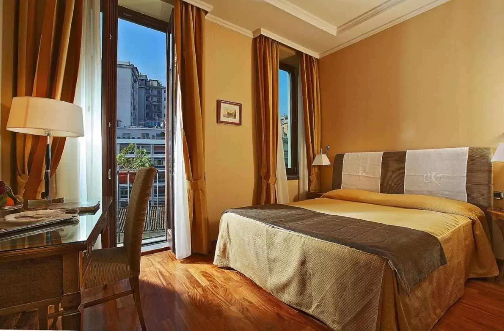 Balcony/Terrace, Bed in Palazzo Turchini