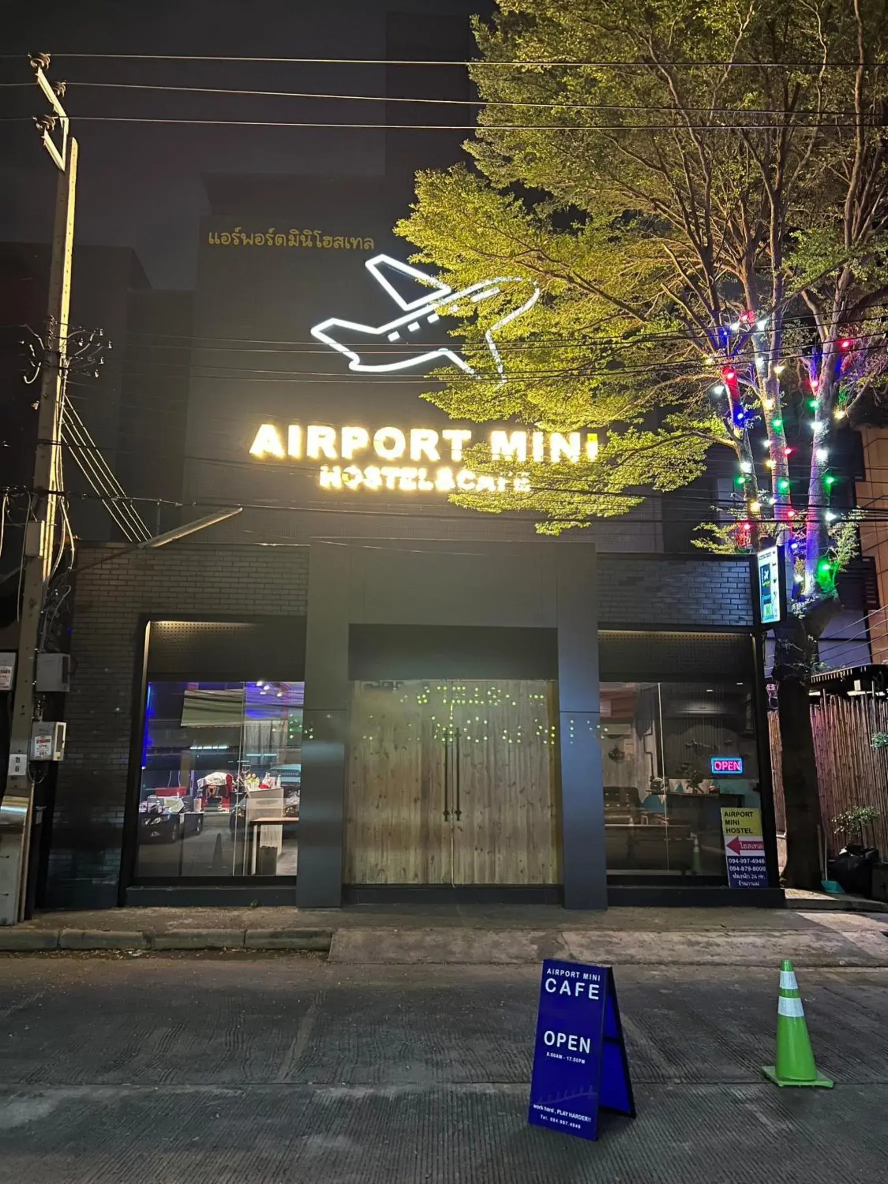 Property building in Airport Mini Hostel at Don Muang Airport