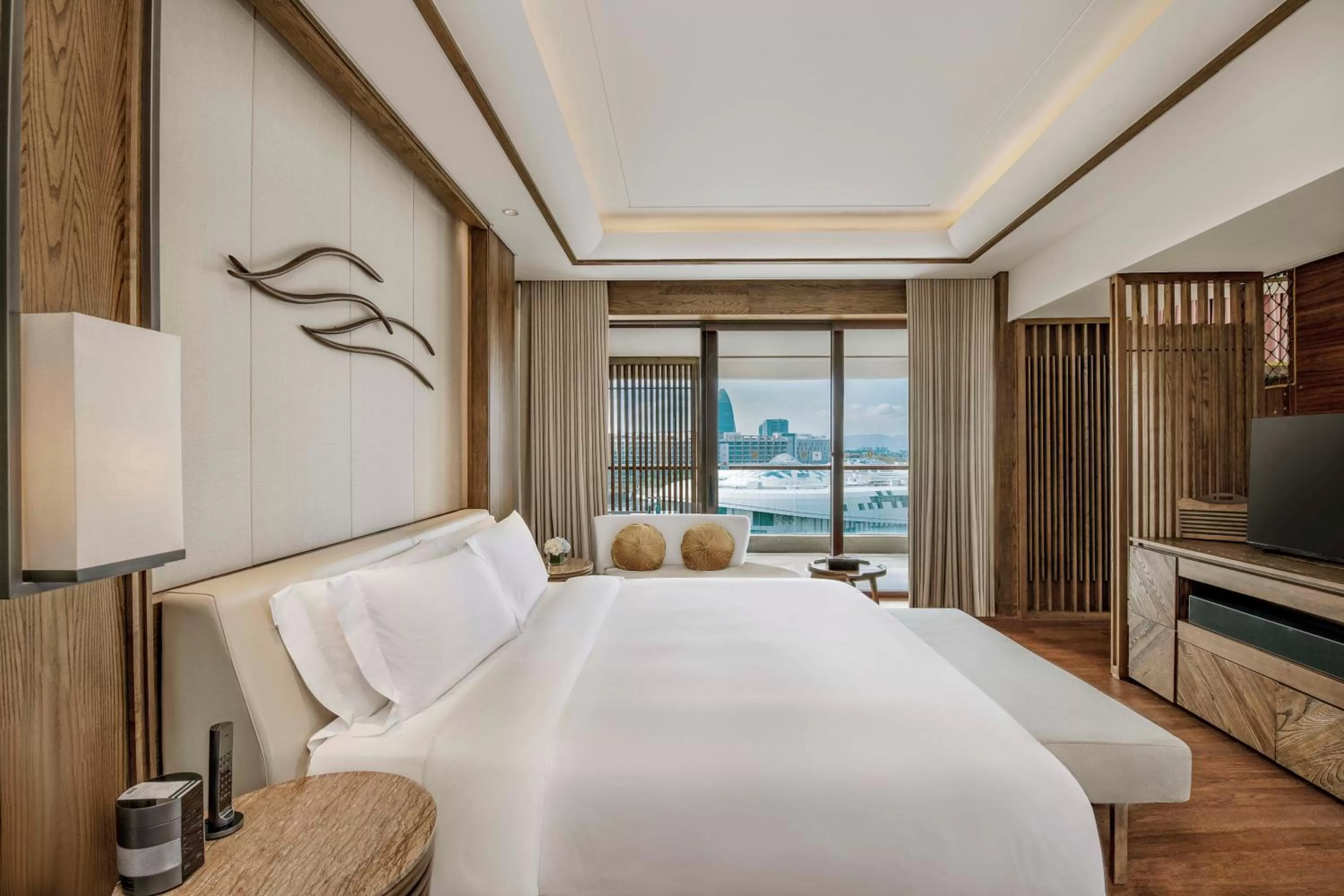 Photo of the whole room, Bed in InterContinental Sanya Haitang Bay Resort by IHG