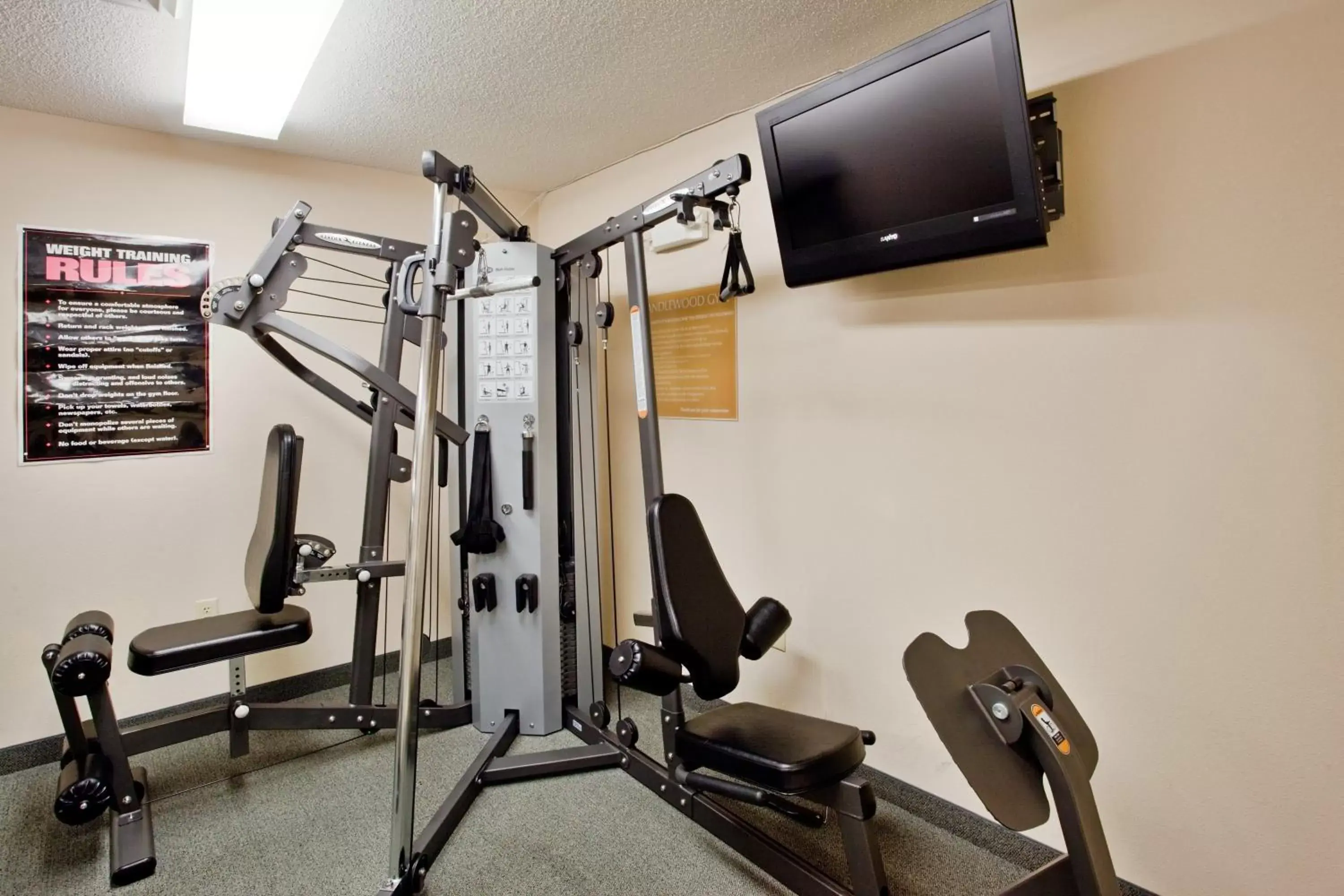 Fitness centre/facilities, Fitness Center/Facilities in Candlewood Suites Colonial Heights - Fort Lee, an IHG Hotel