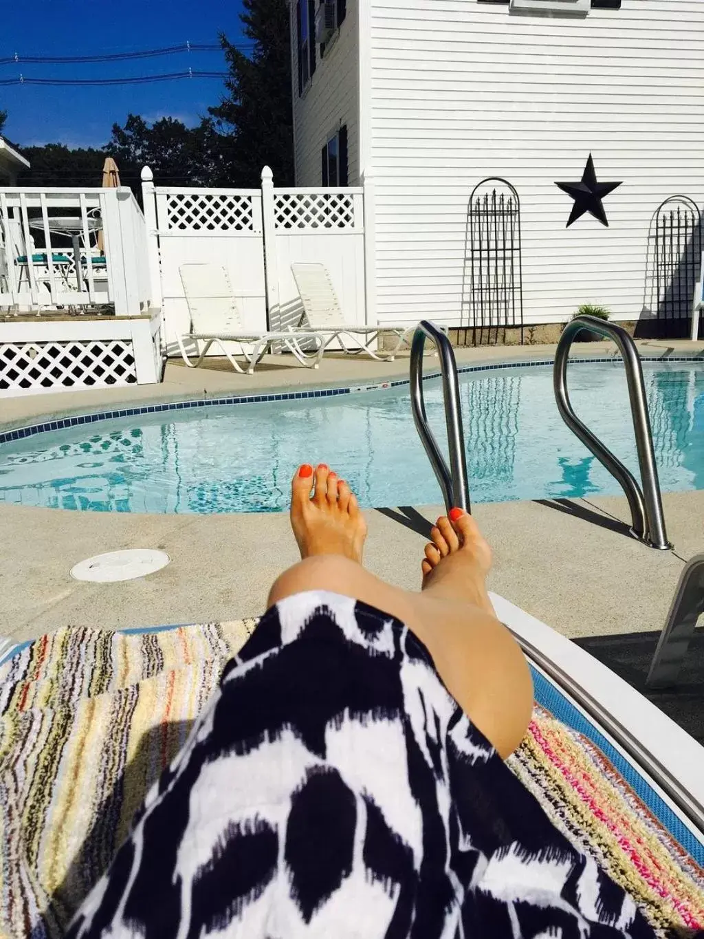 Swimming Pool in Holiday Guest House Bed & Breakfast