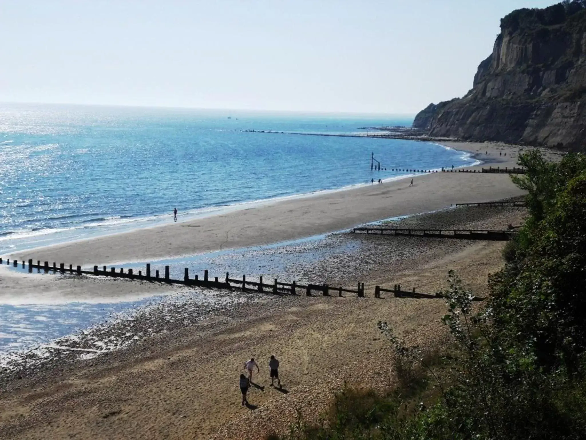 Beach in Luccombe Manor Country House Hotel