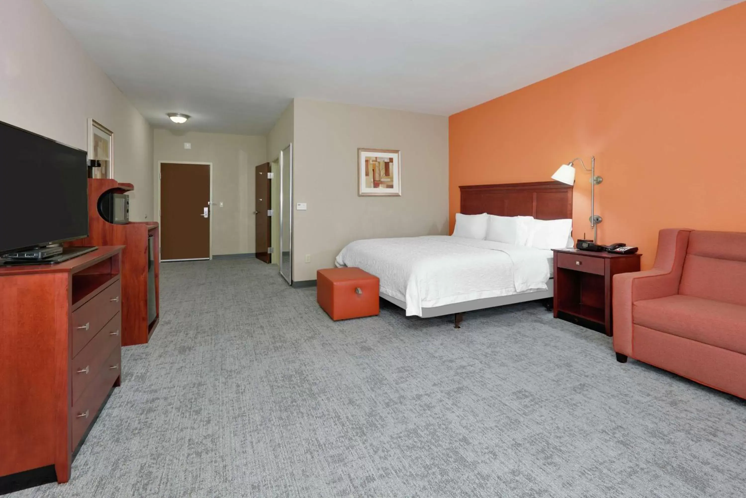 Bedroom, TV/Entertainment Center in Hampton Inn & Suites Abilene I-20