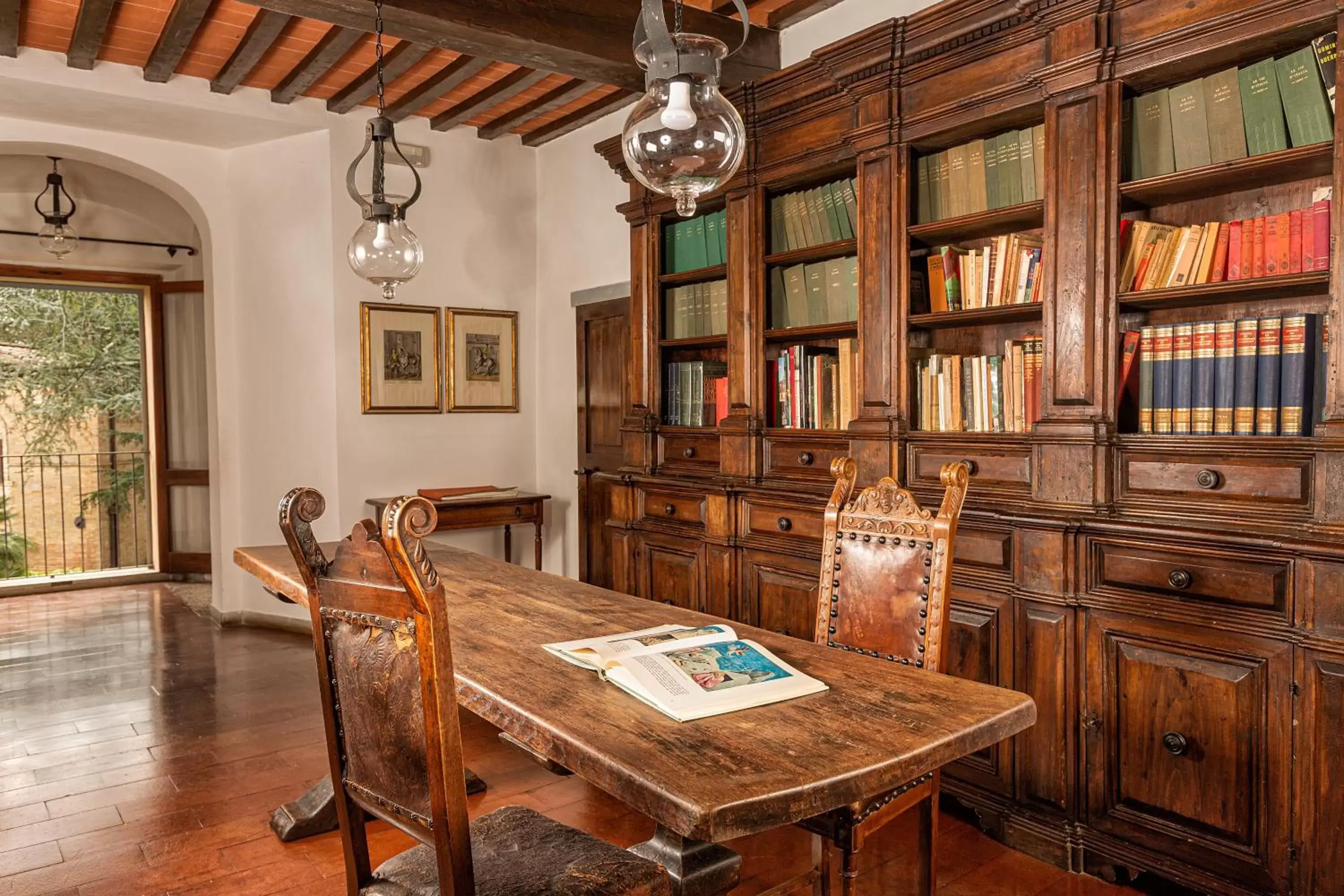 Library in Borgo La Torre alle Tolfe