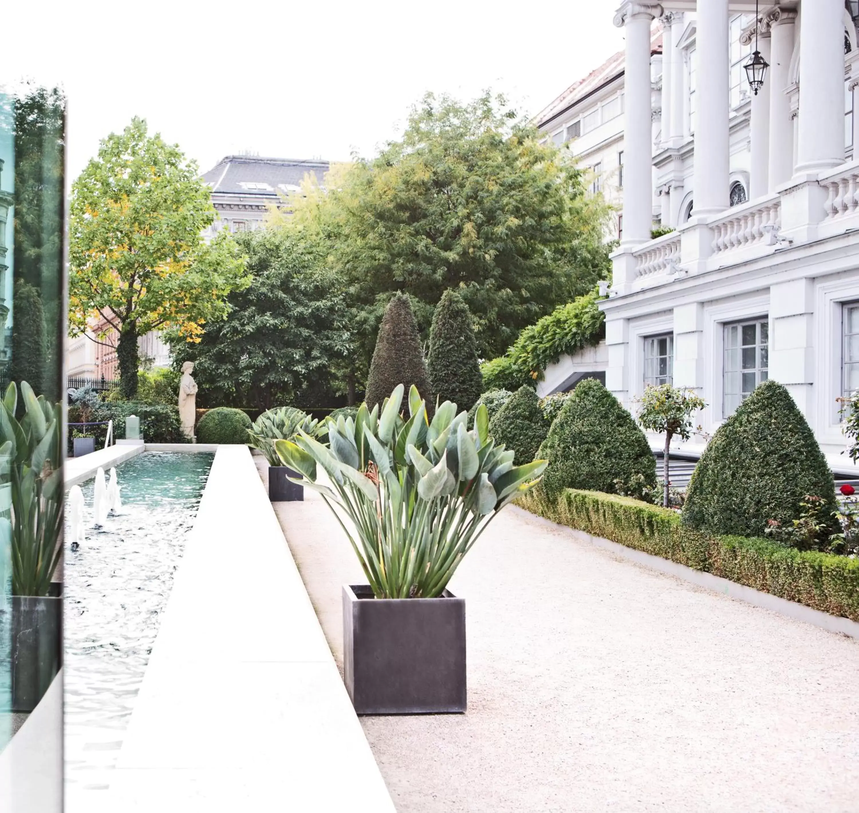 Garden in Palais Coburg Hotel Residenz