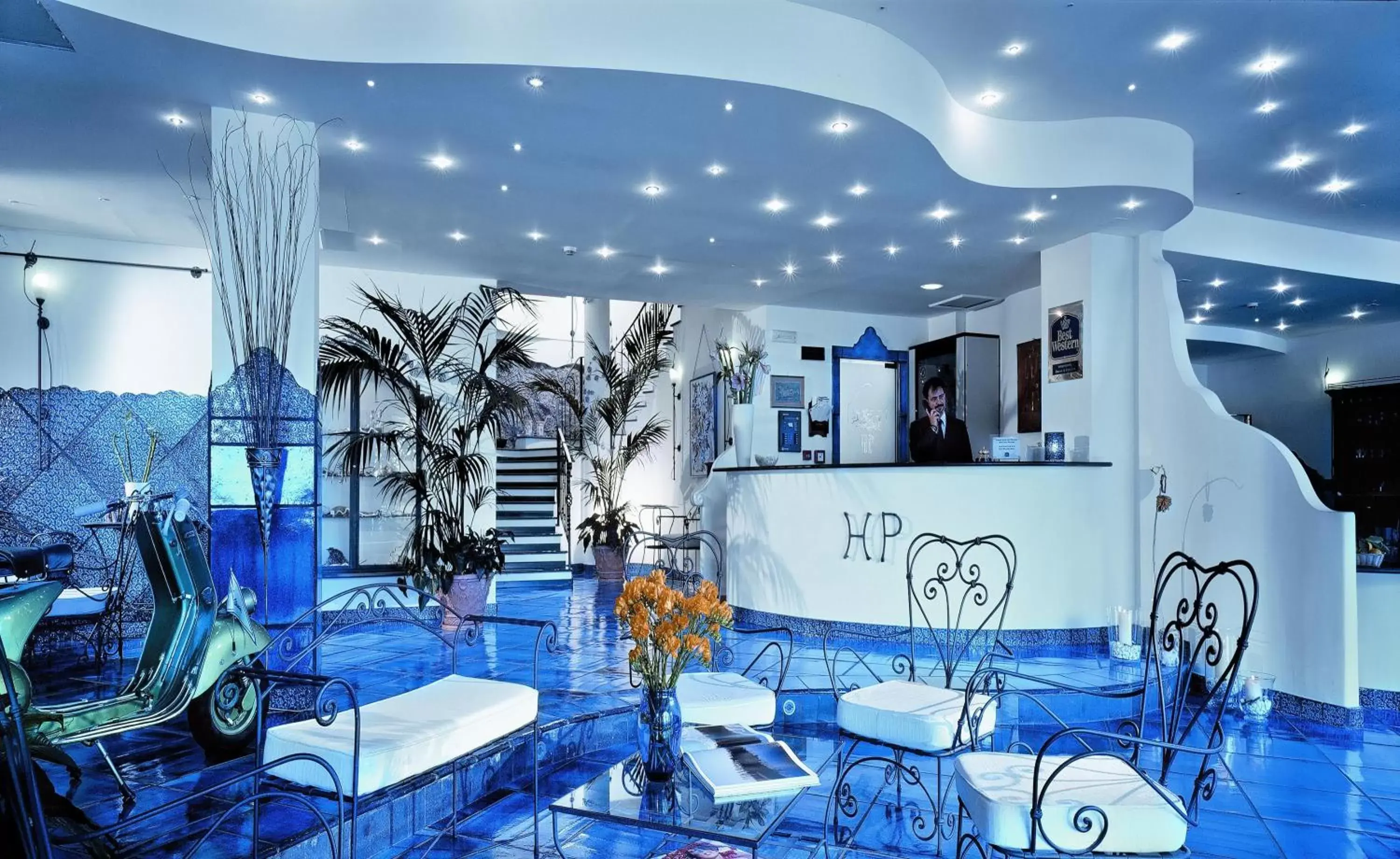 Lounge or bar in Positano Art Hotel Pasitea