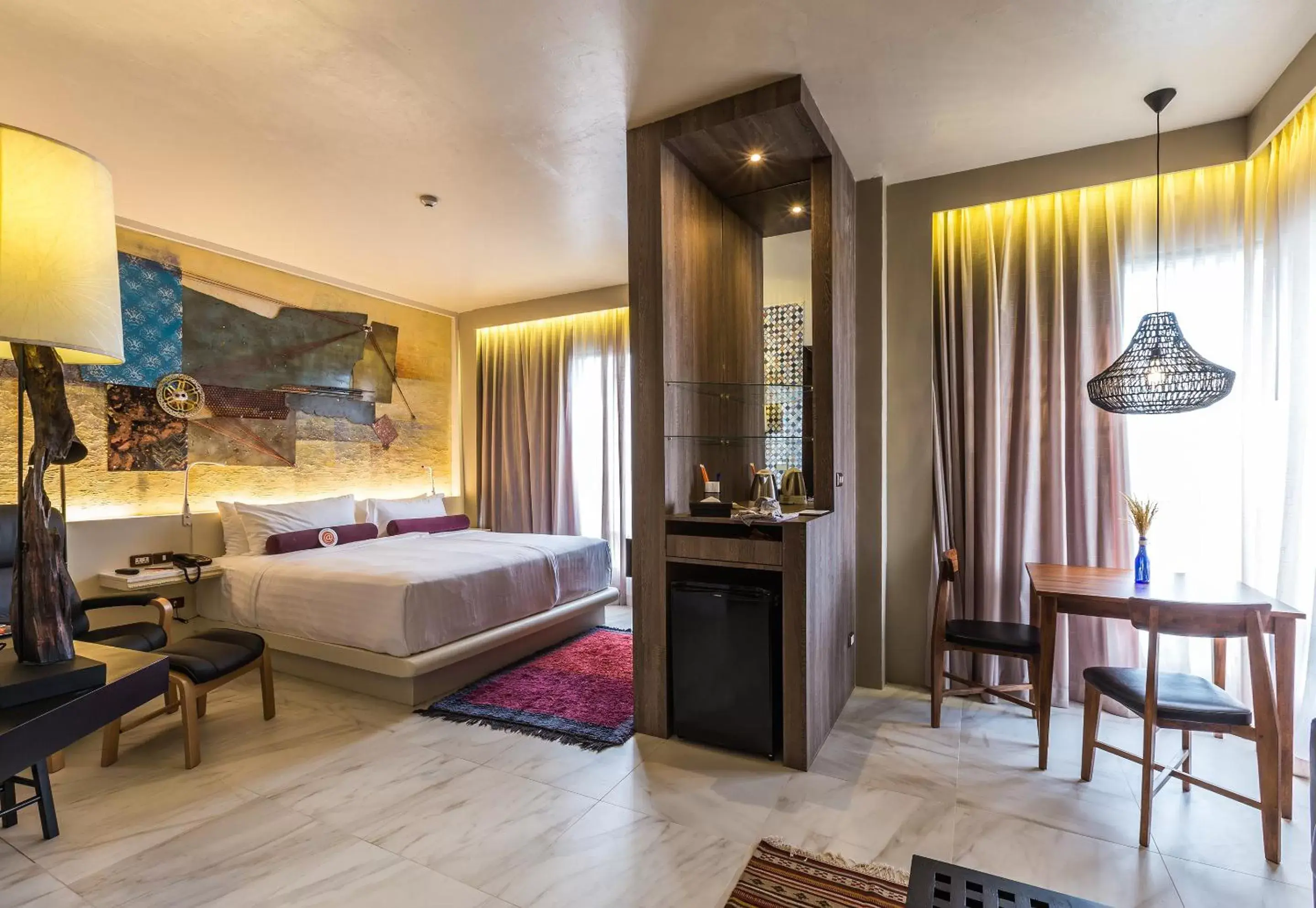 Photo of the whole room, Room Photo in Siam@Siam, Design Hotel Bangkok