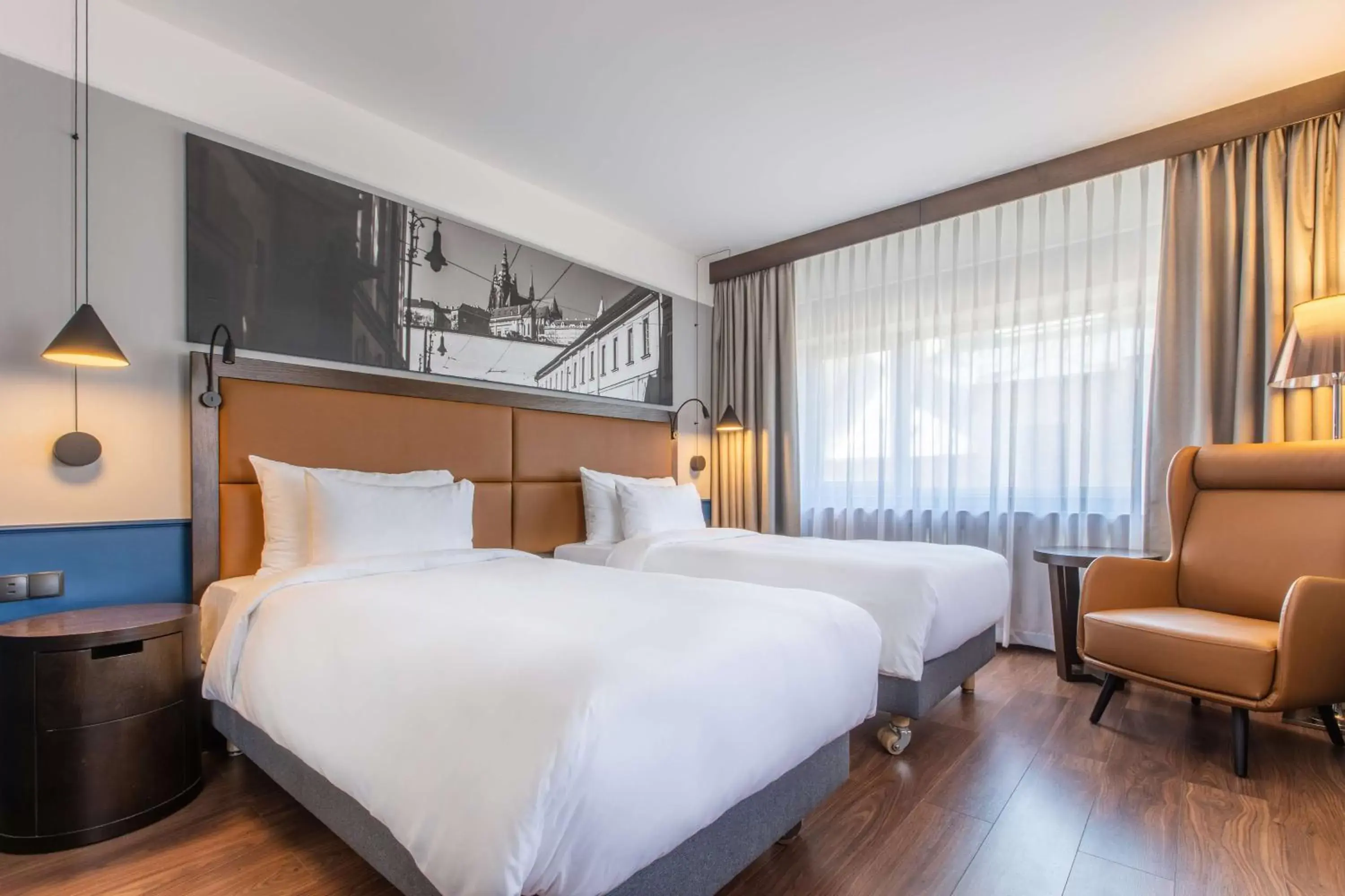 Bedroom, Bed in Radisson Blu Hotel Prague