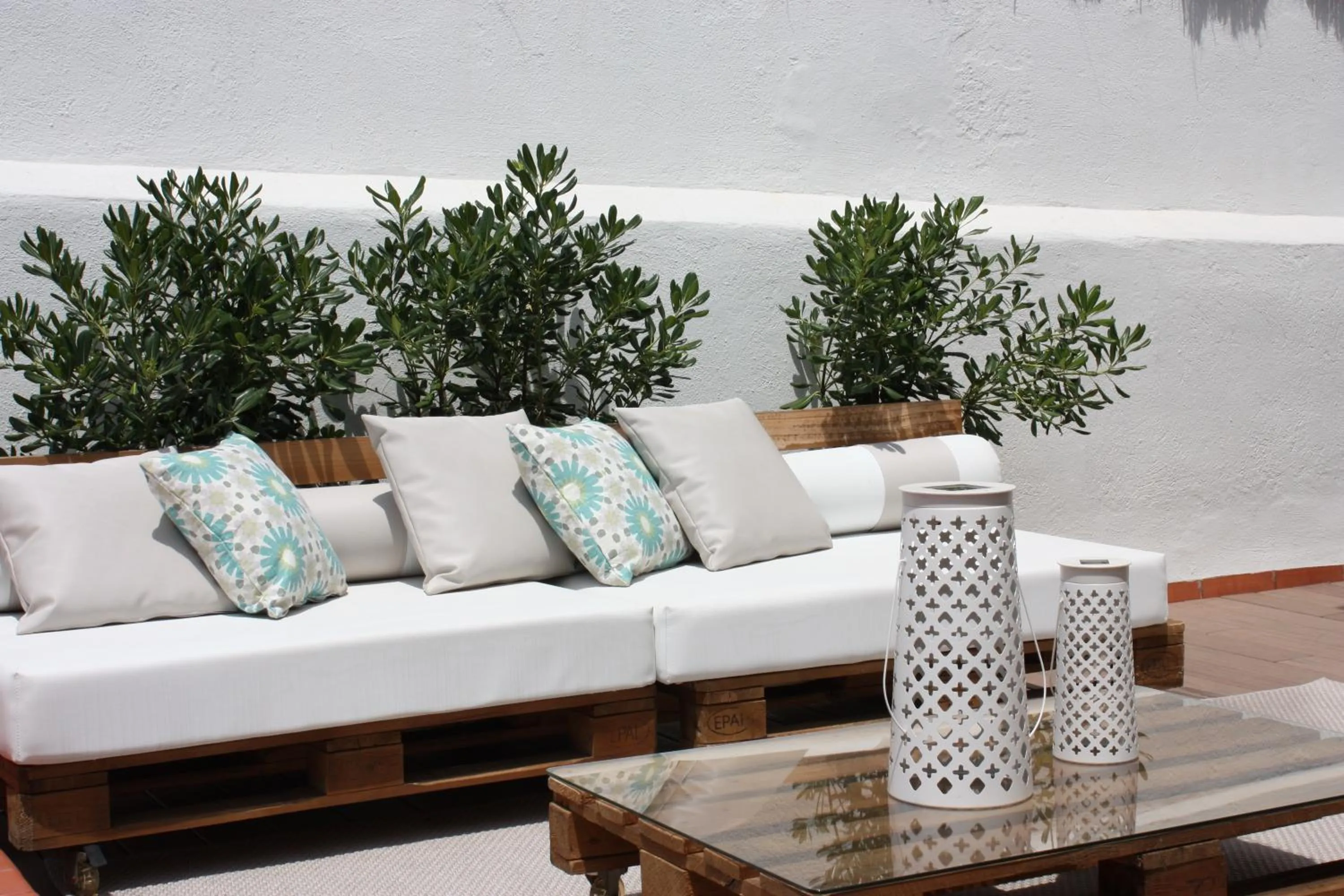 Balcony/Terrace in Apartments Sixtyfour