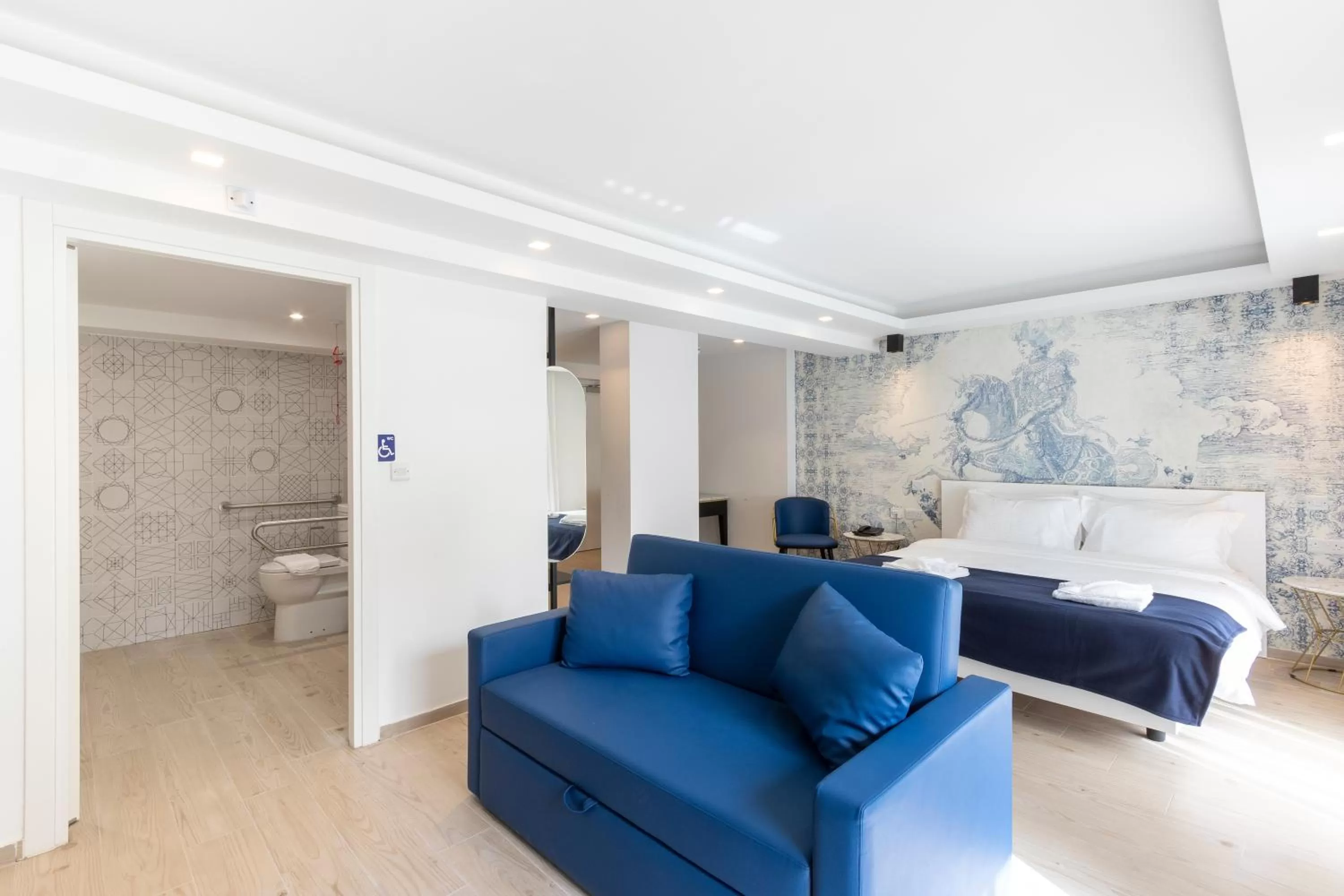 Seating area in The G Hotel by JL