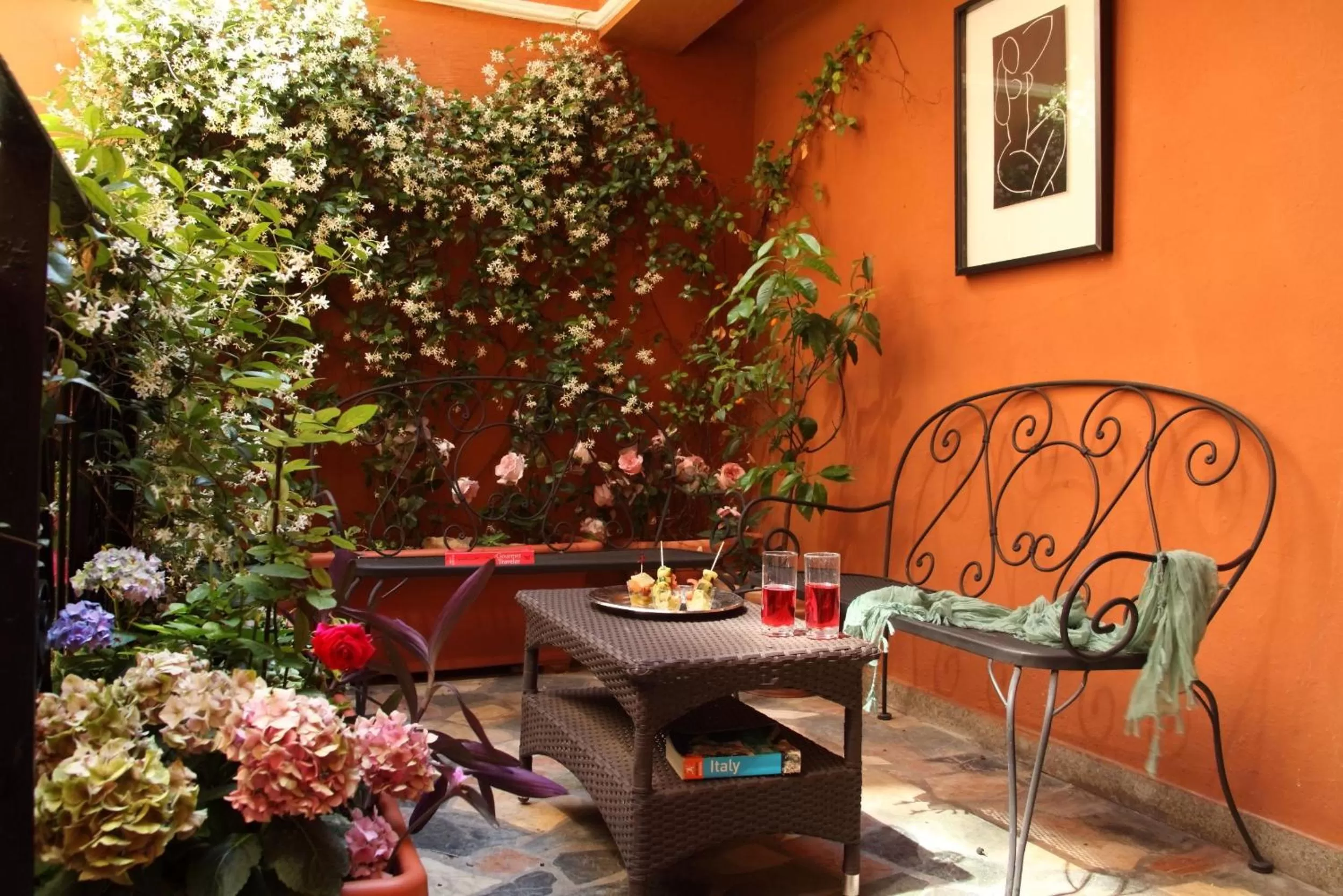 Balcony/Terrace in Hotel Modigliani
