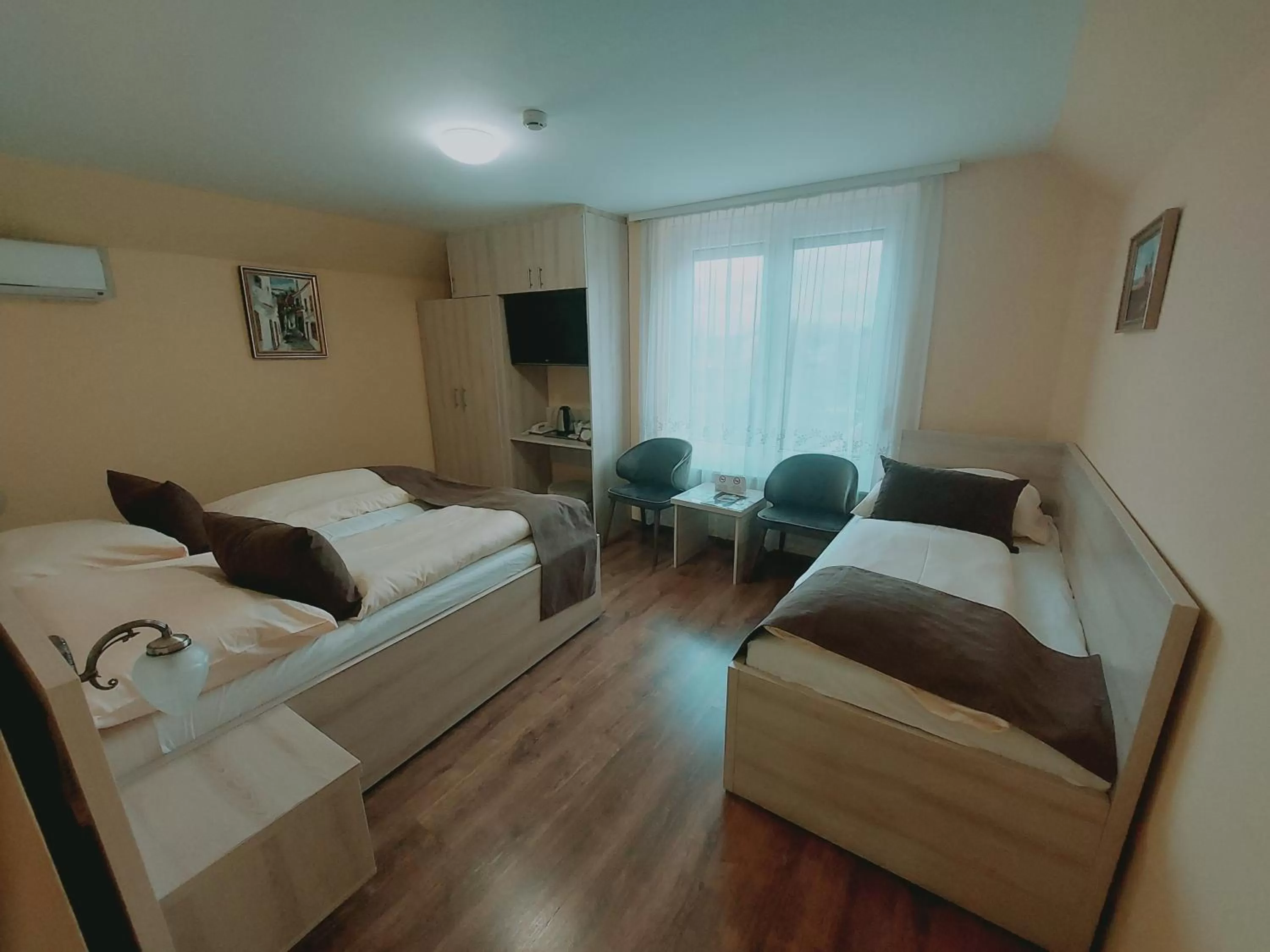 Bedroom, Bed in Hotel Panorama