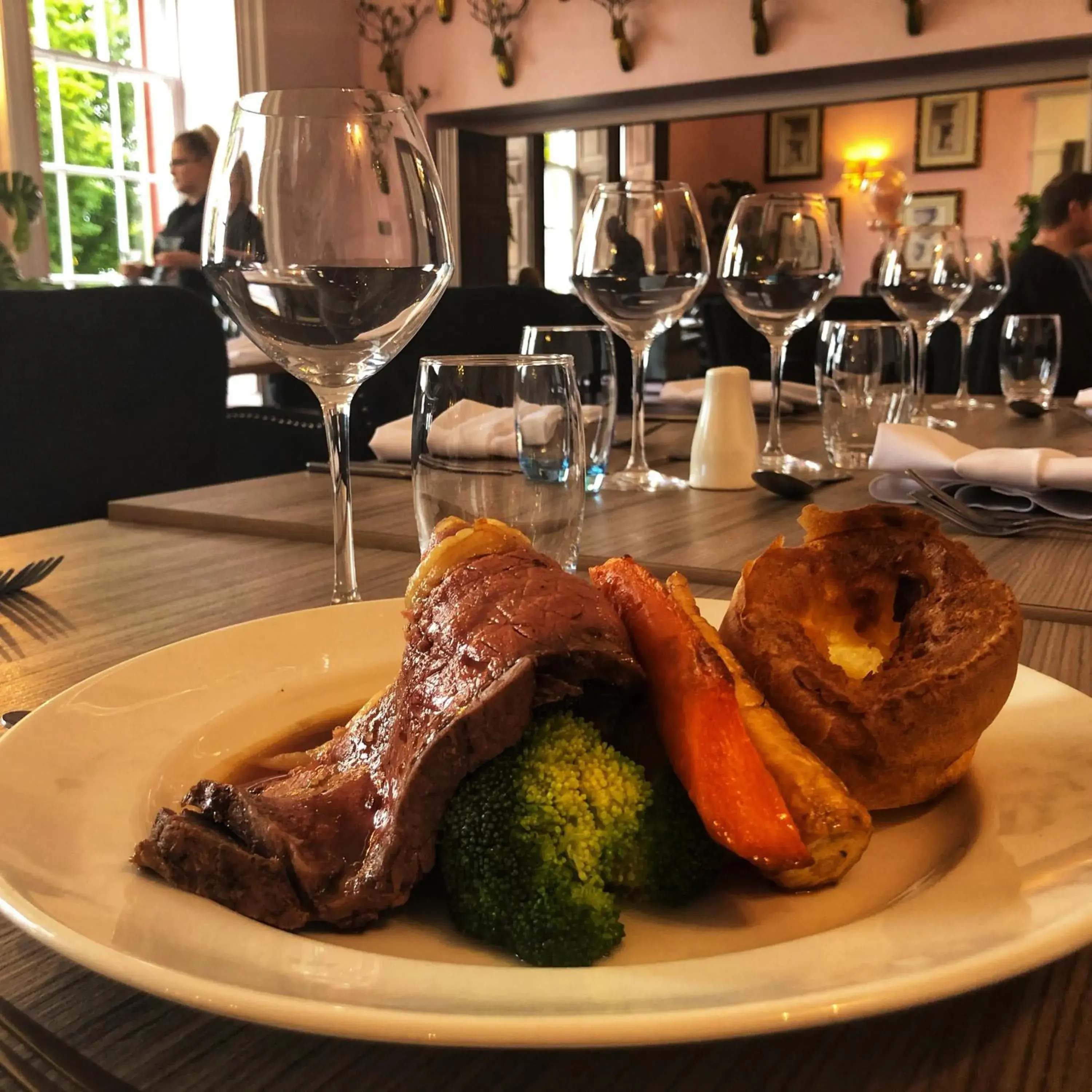 Food close-up in Shrigley Hall Hotel, Golf & Country Club