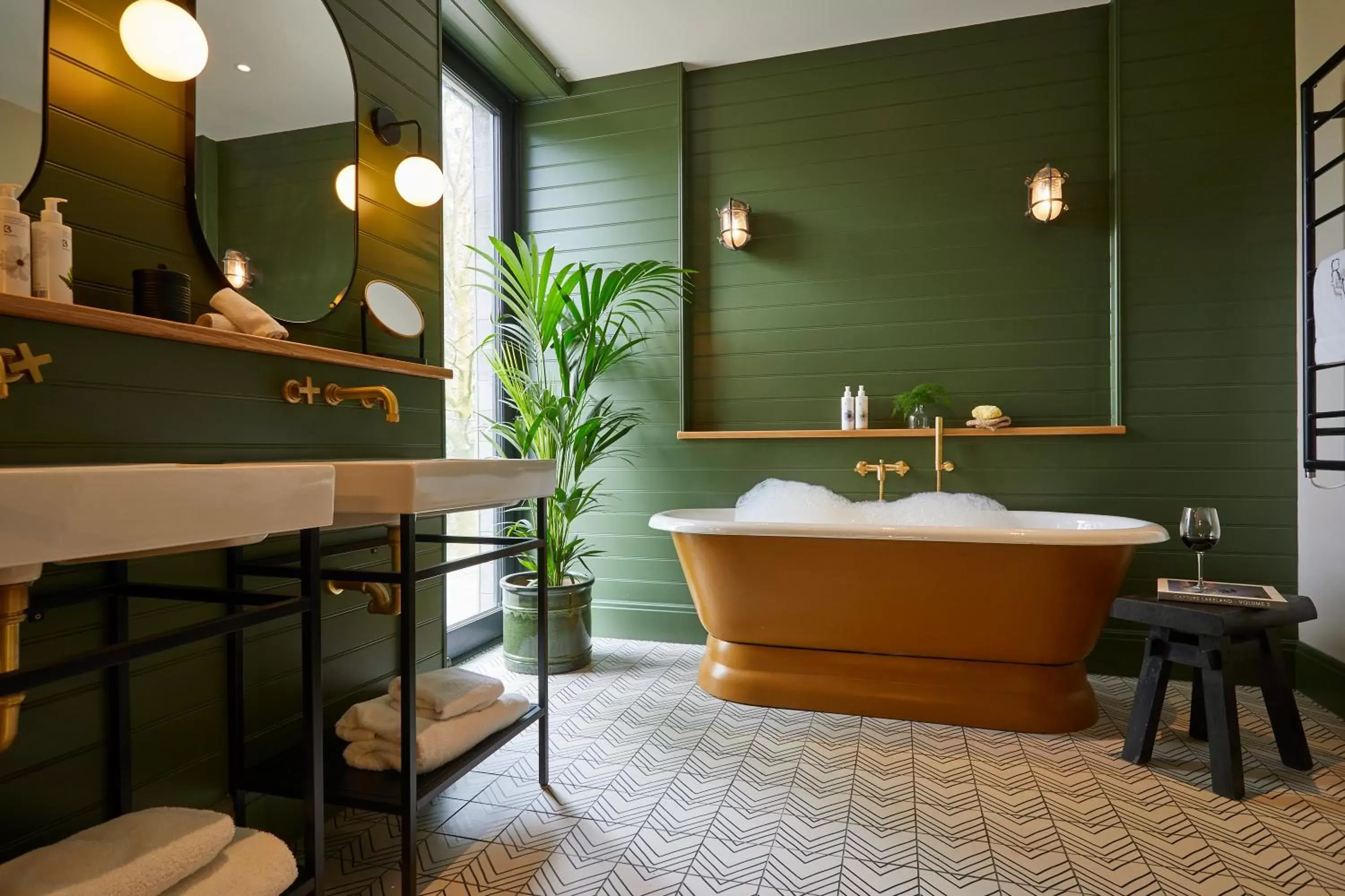 Bathroom in Rothay Manor Hotel