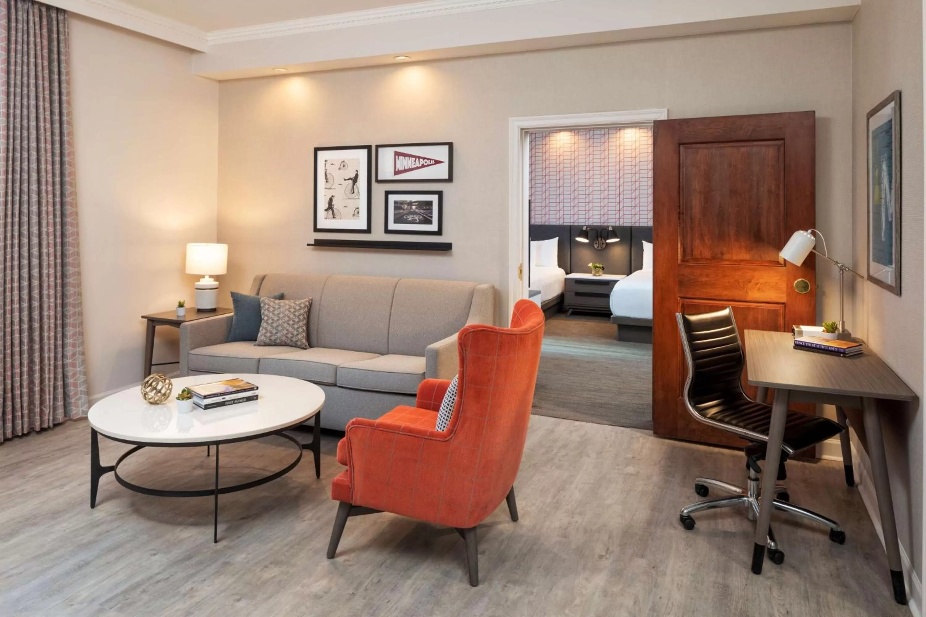 Photo of the whole room, Bed in Hyatt Centric Downtown Minneapolis