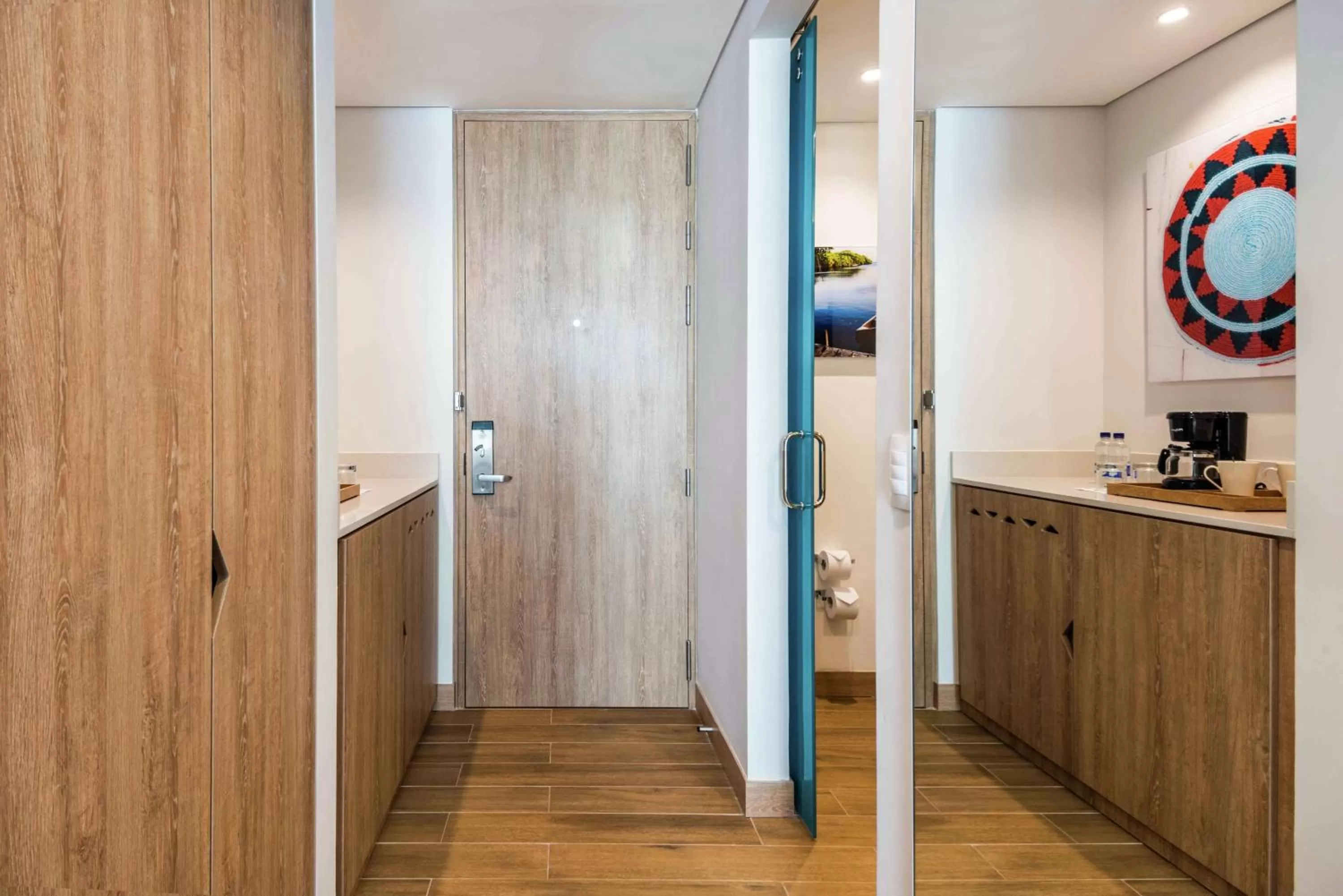 Kitchen or kitchenette in Hilton Garden Inn Santa Marta