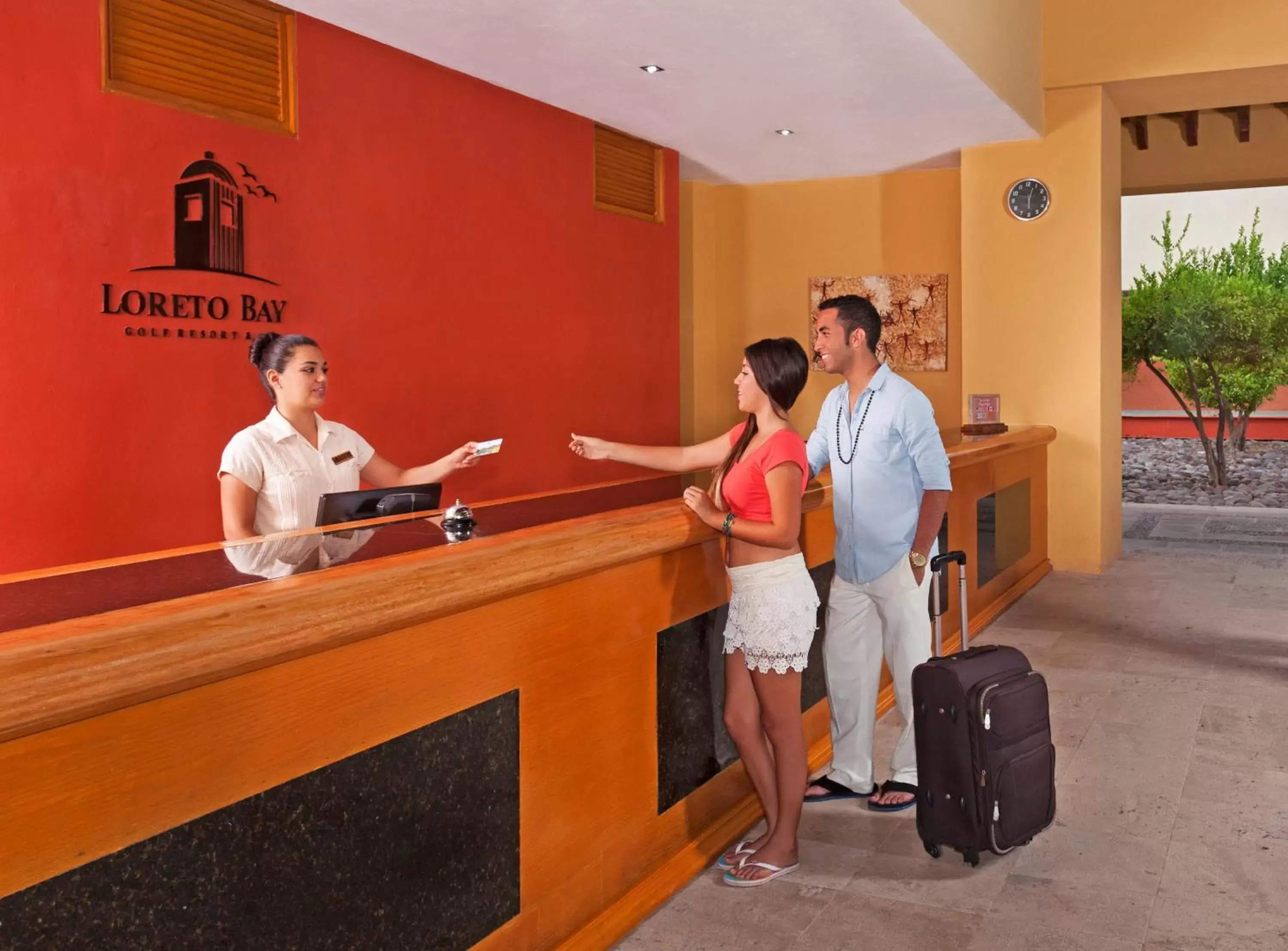 Lobby or reception in Loreto Bay Golf & Sea at Baja Lobby or reception in Loreto Bay Golf & Sea at Baja