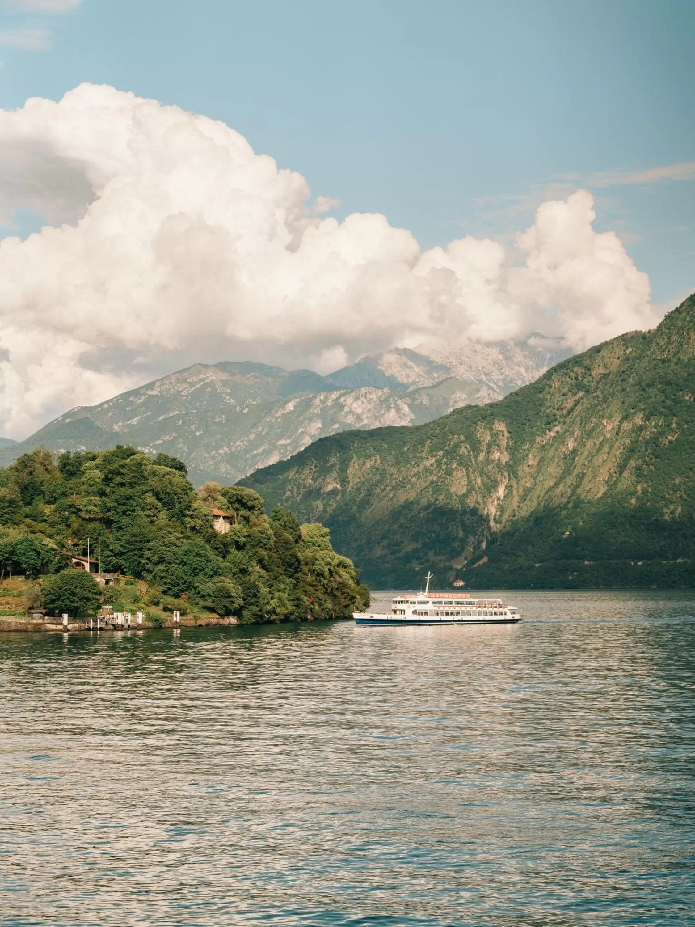Natural landscape in MUSA Lago di Como