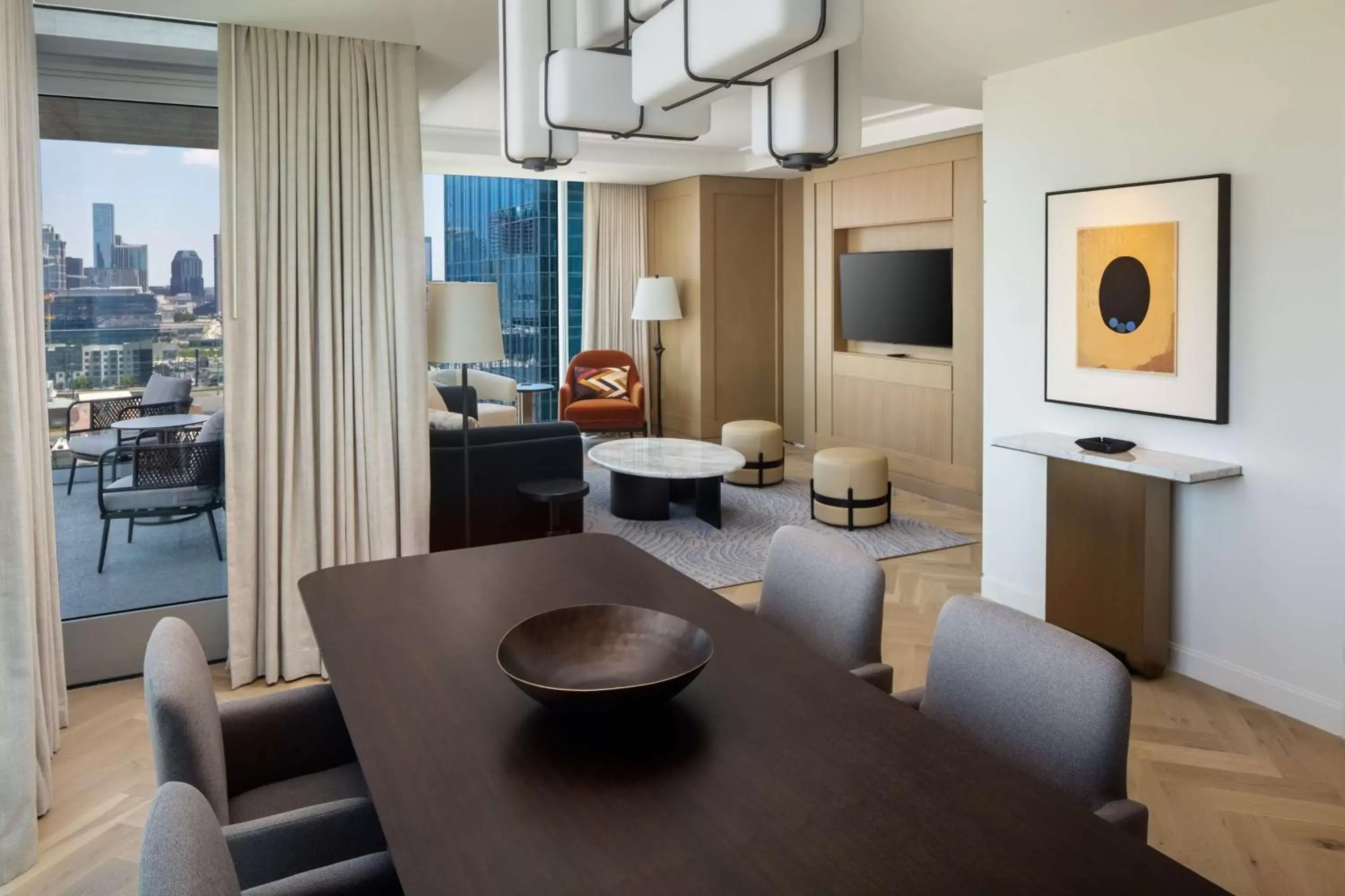 Living room, Dining Area in Conrad Nashville