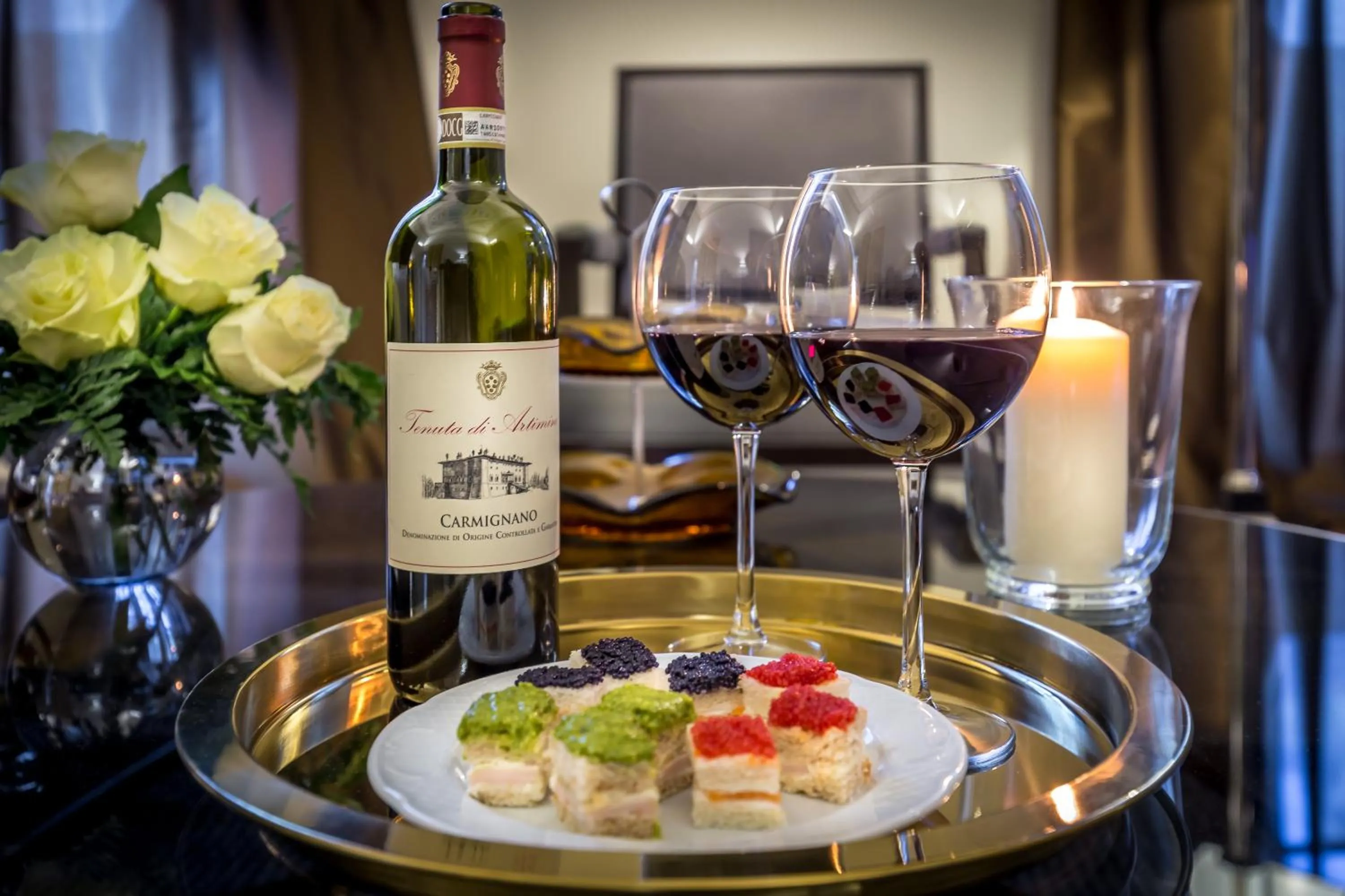 Living room in Palazzo Ridolfi - Residenza d'Epoca