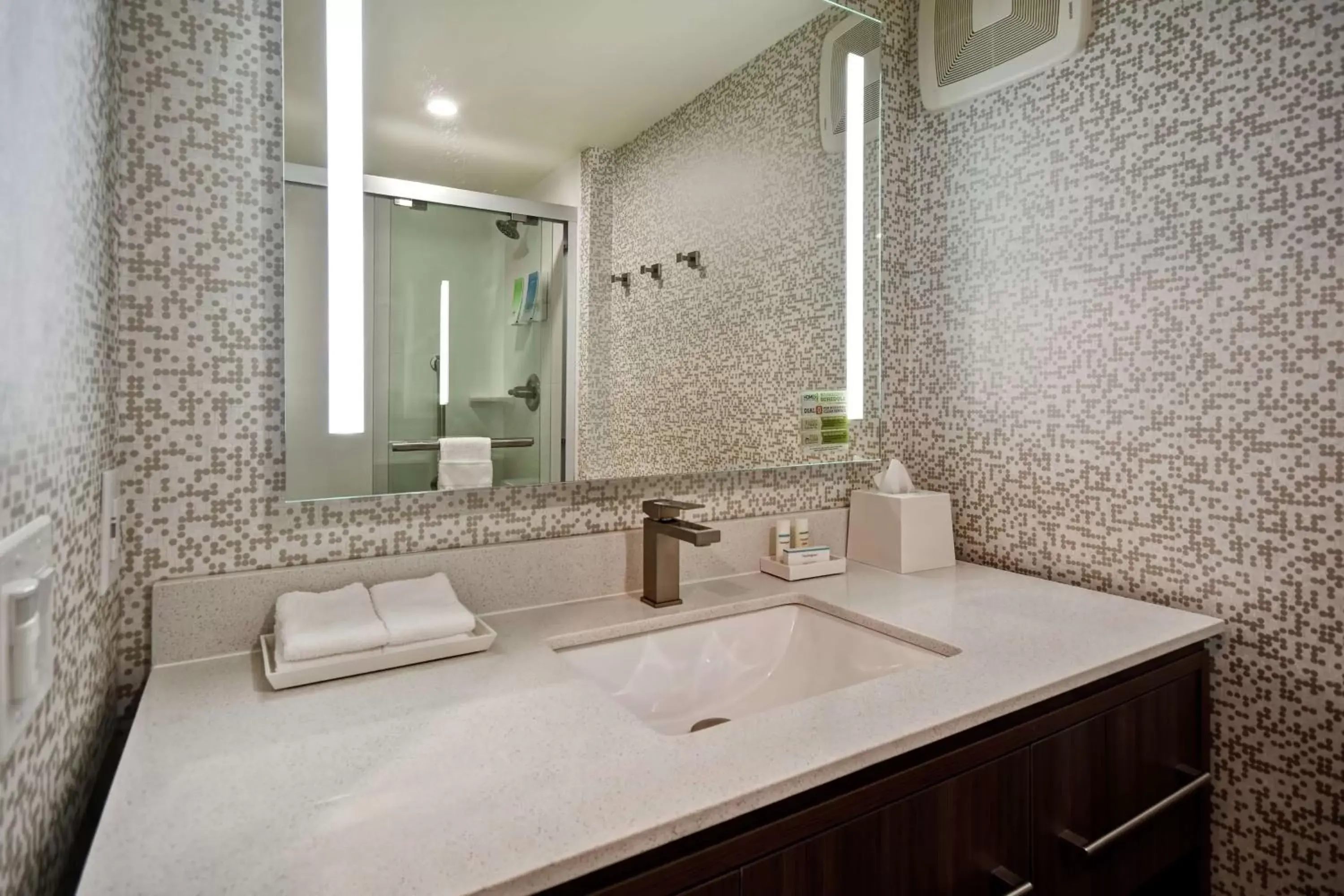 Bathroom in Home2 Suites By Hilton Atlanta Marietta, Ga