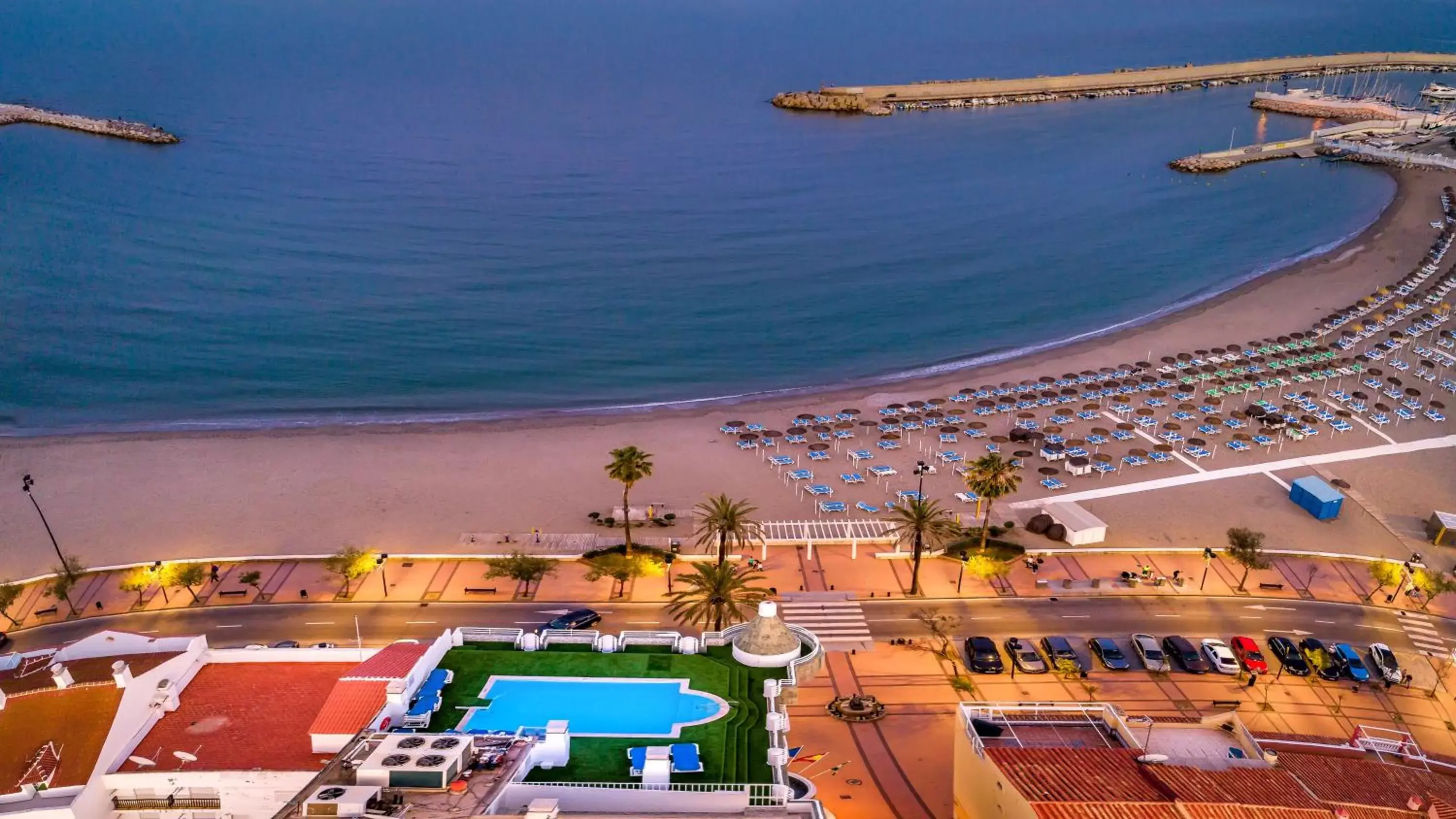 Bird's eye view, Bird's-eye View in Hotel Villa de Laredo