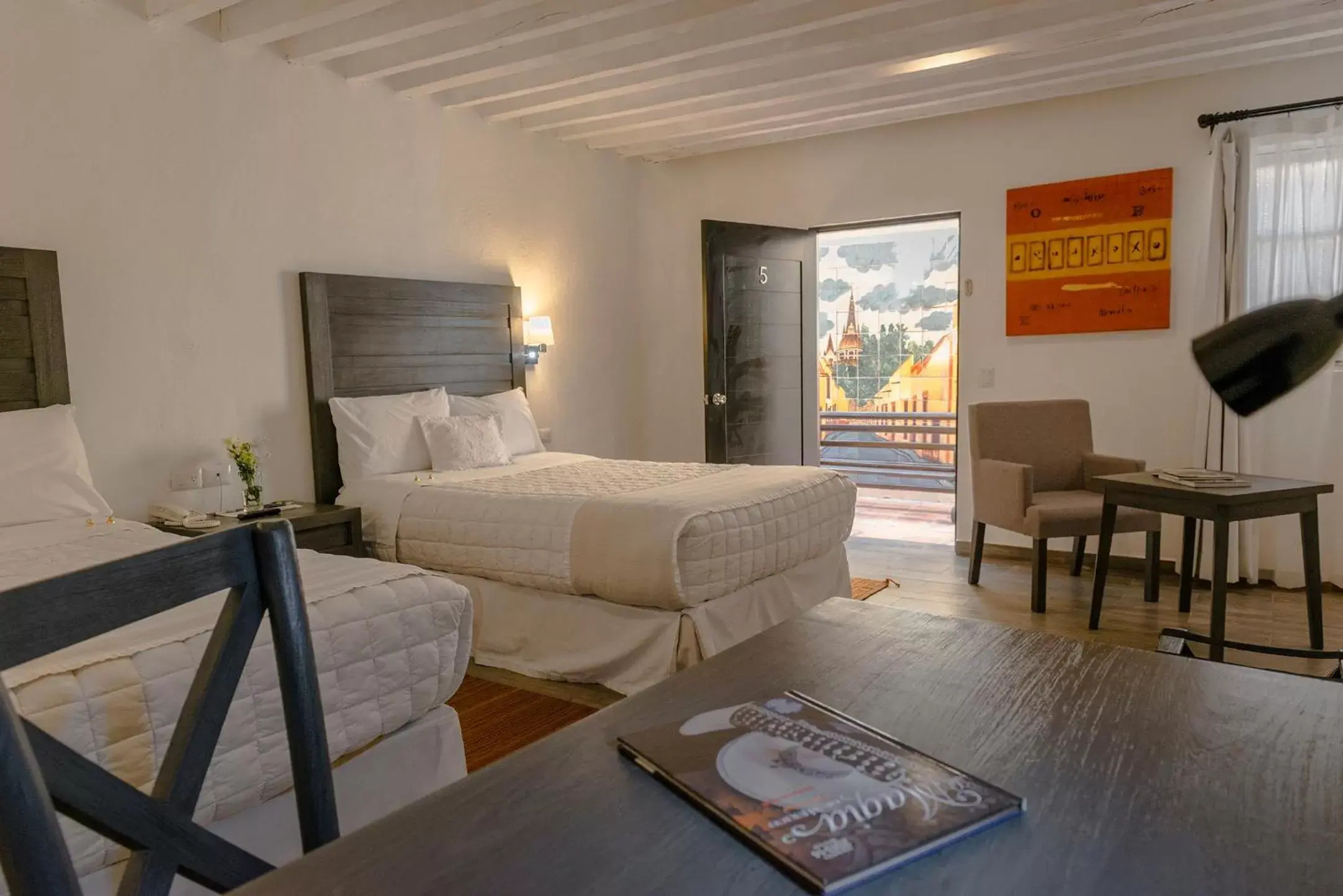 Bedroom in Hotel La Morada
