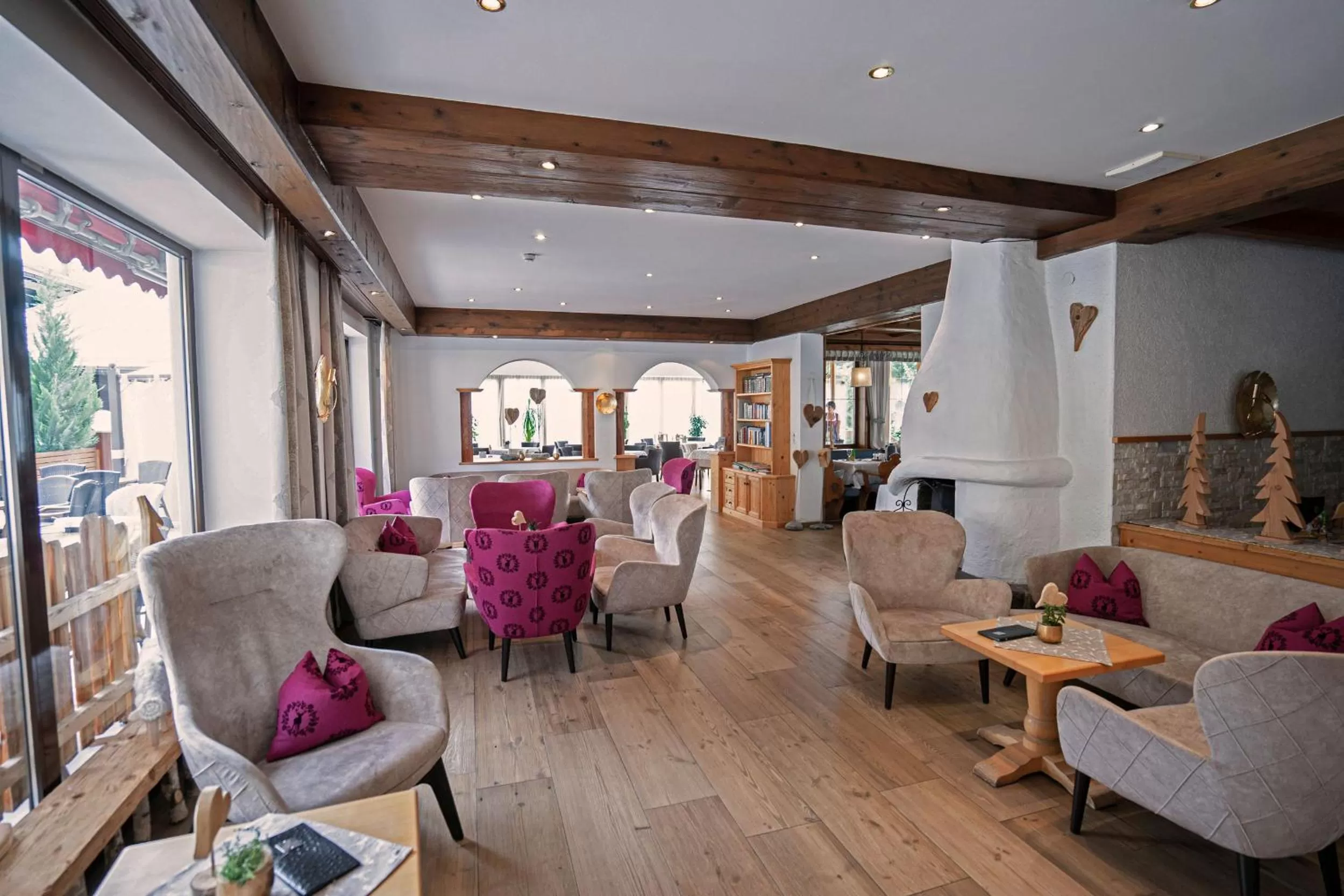 Seating area in Hotel Seefelderhof