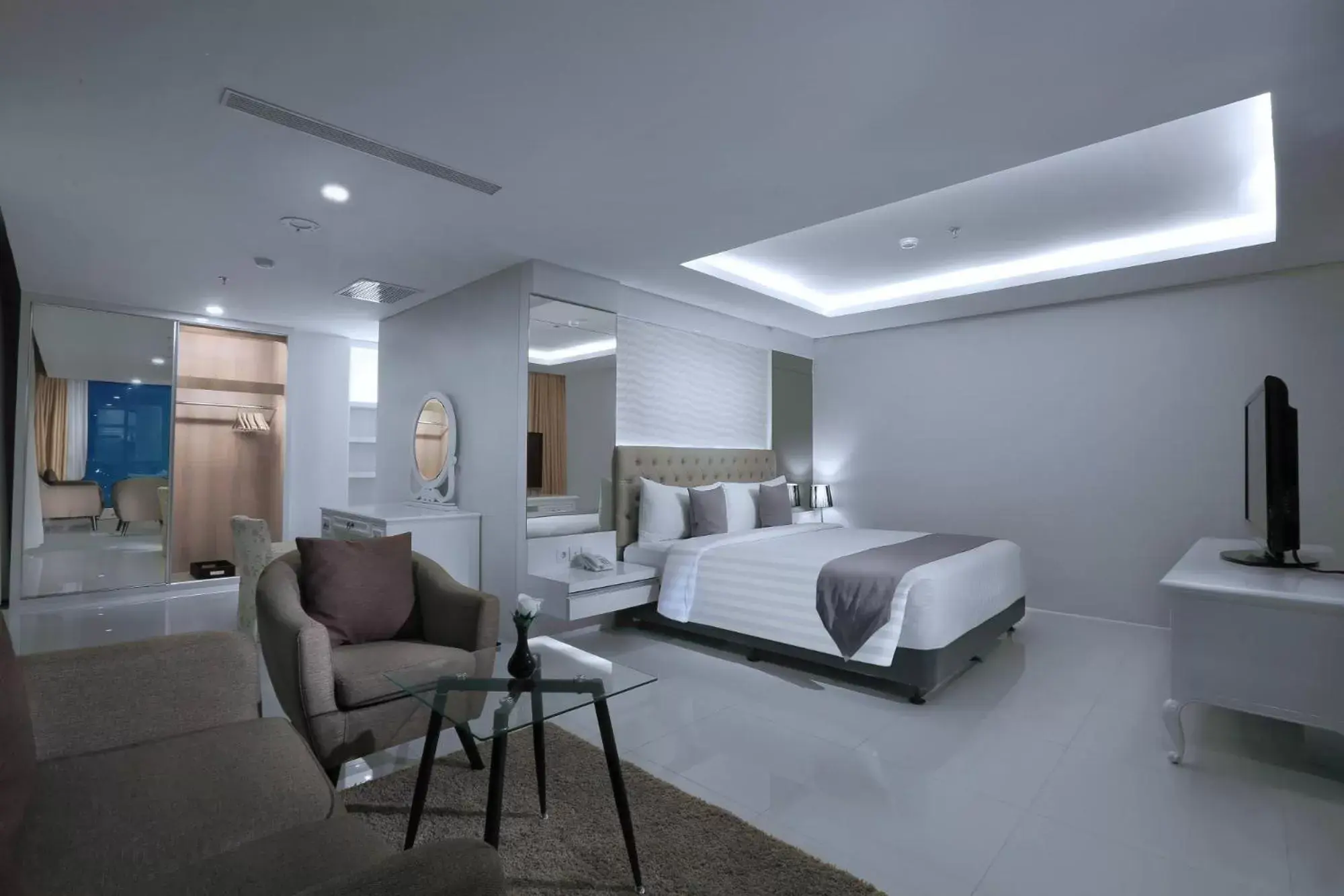 Bed in Hotel Neo Gajah Mada Pontianak by ASTON Bed in Hotel Neo Gajah Mada Pontianak by ASTON