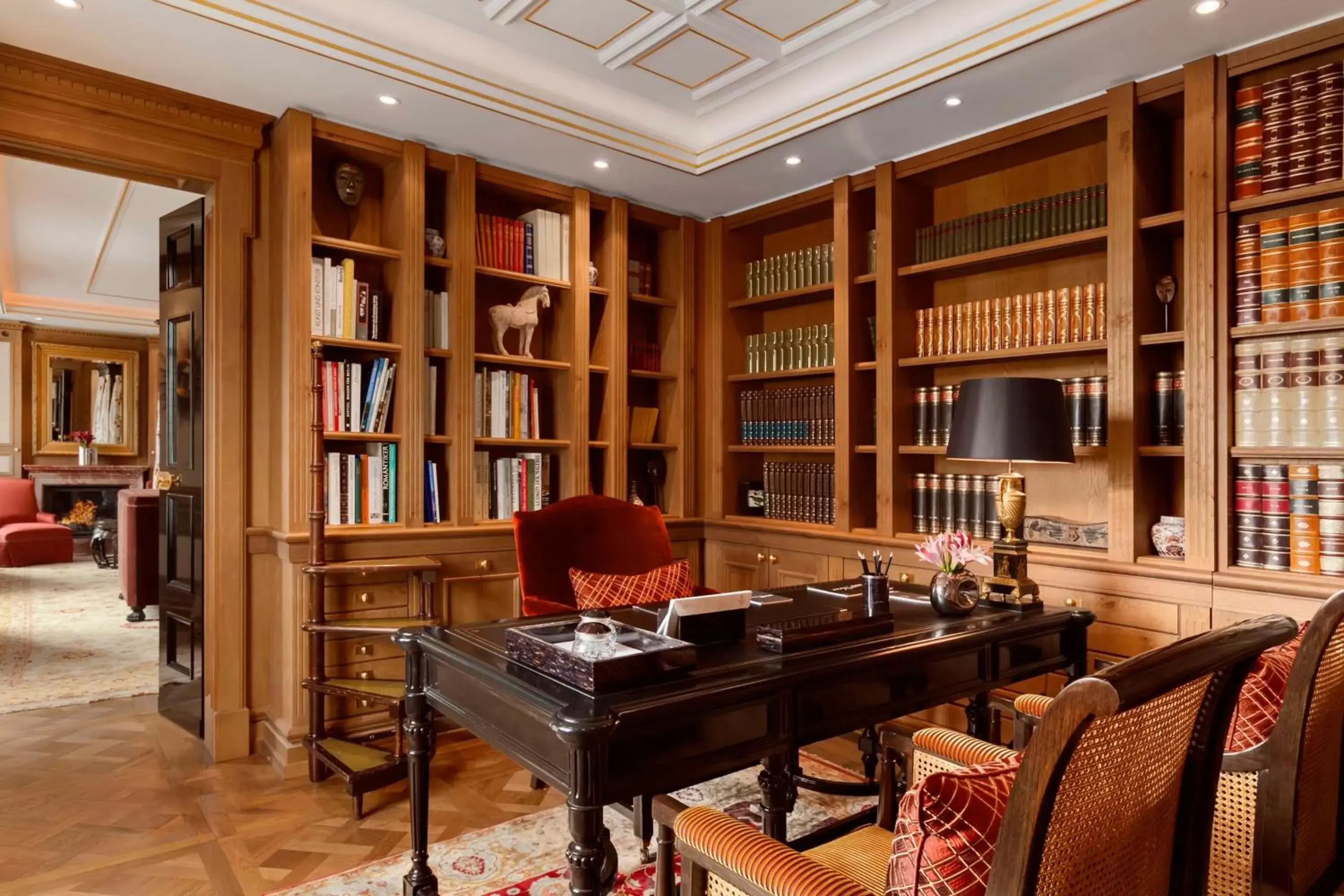 Photo of the whole room, Library in Hotel Adlon Kempinski Berlin