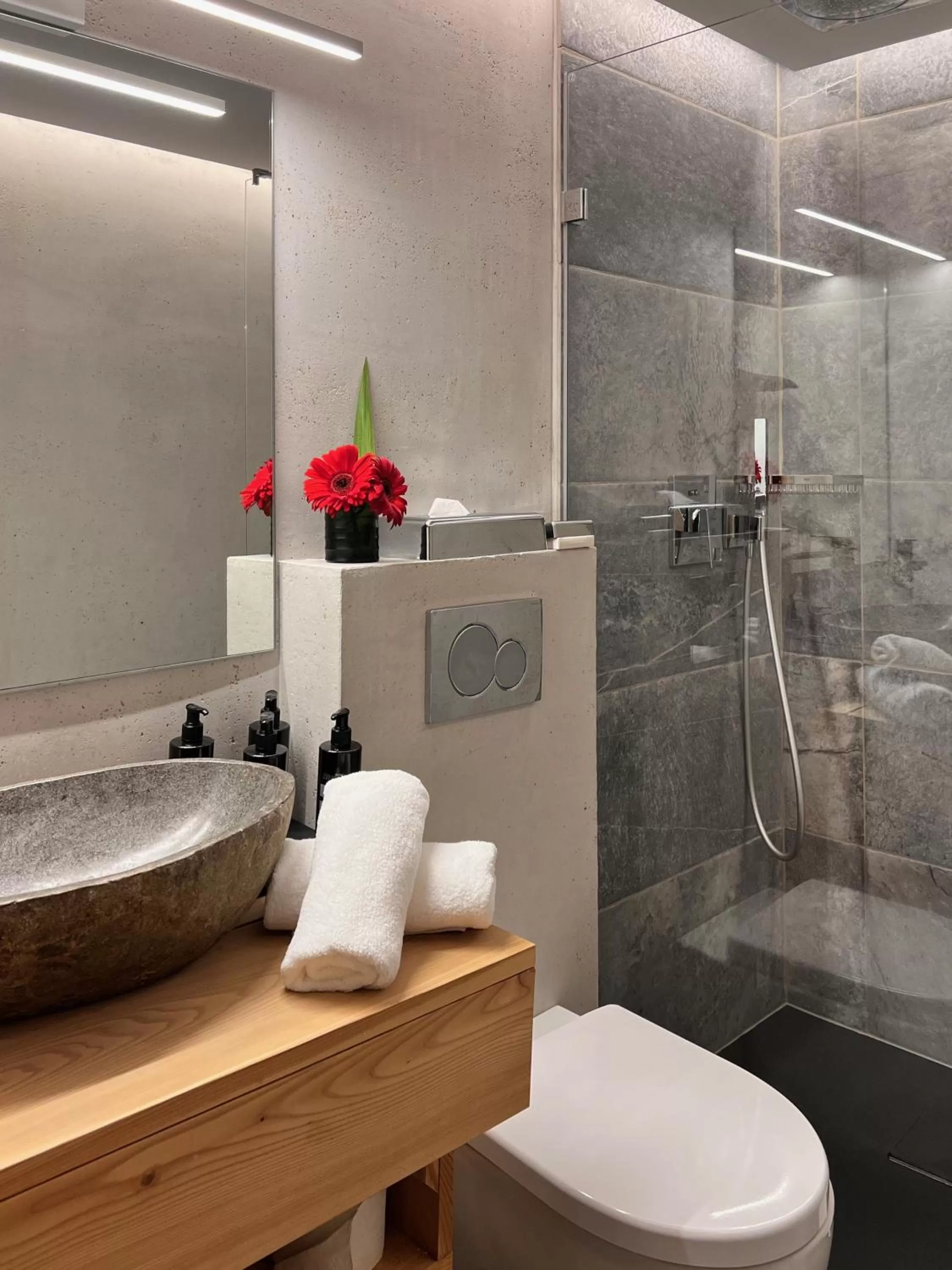 Shower in Hotel Alexander