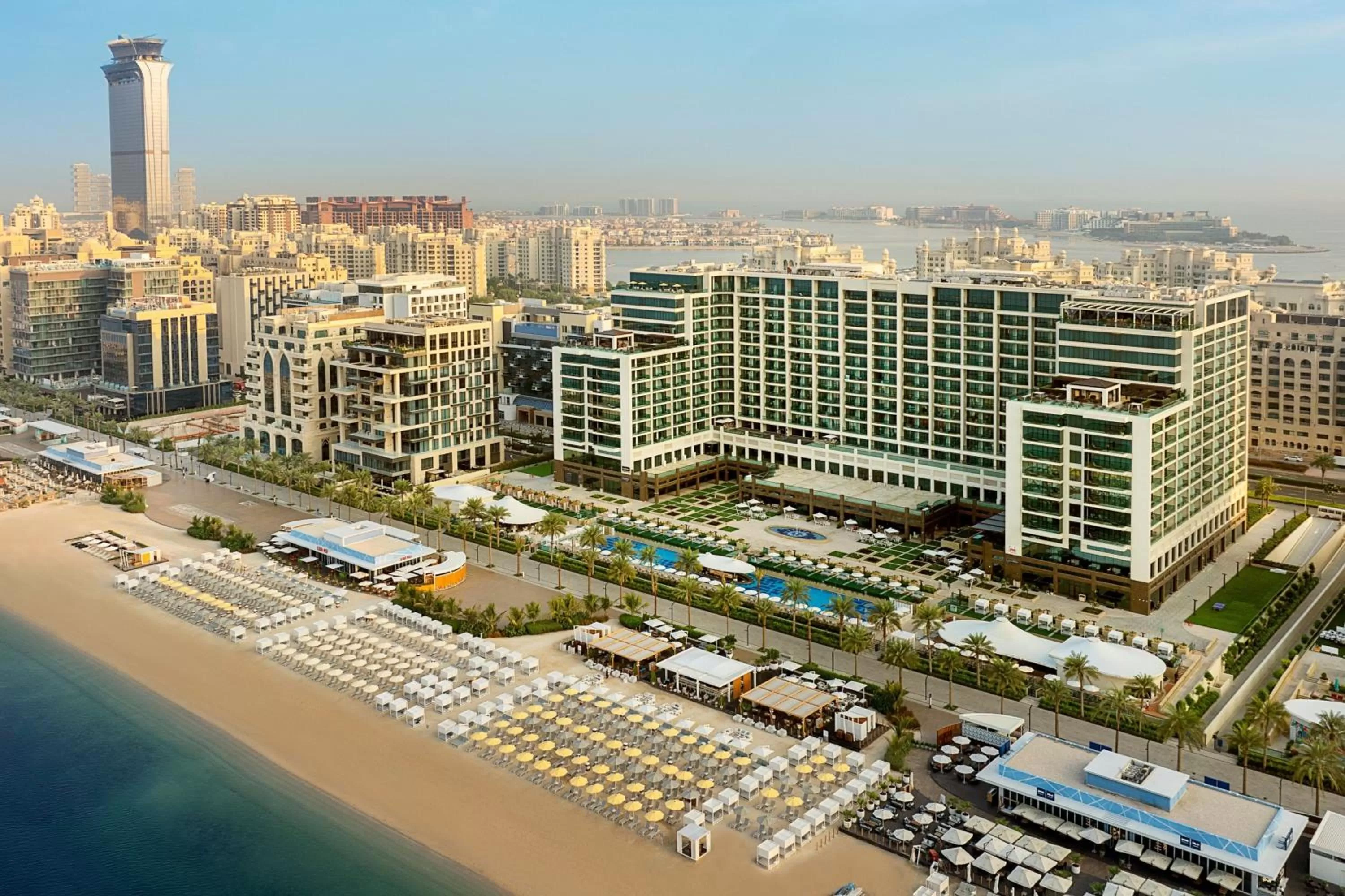 Beach in Marriott Resort Palm Jumeirah, Dubai