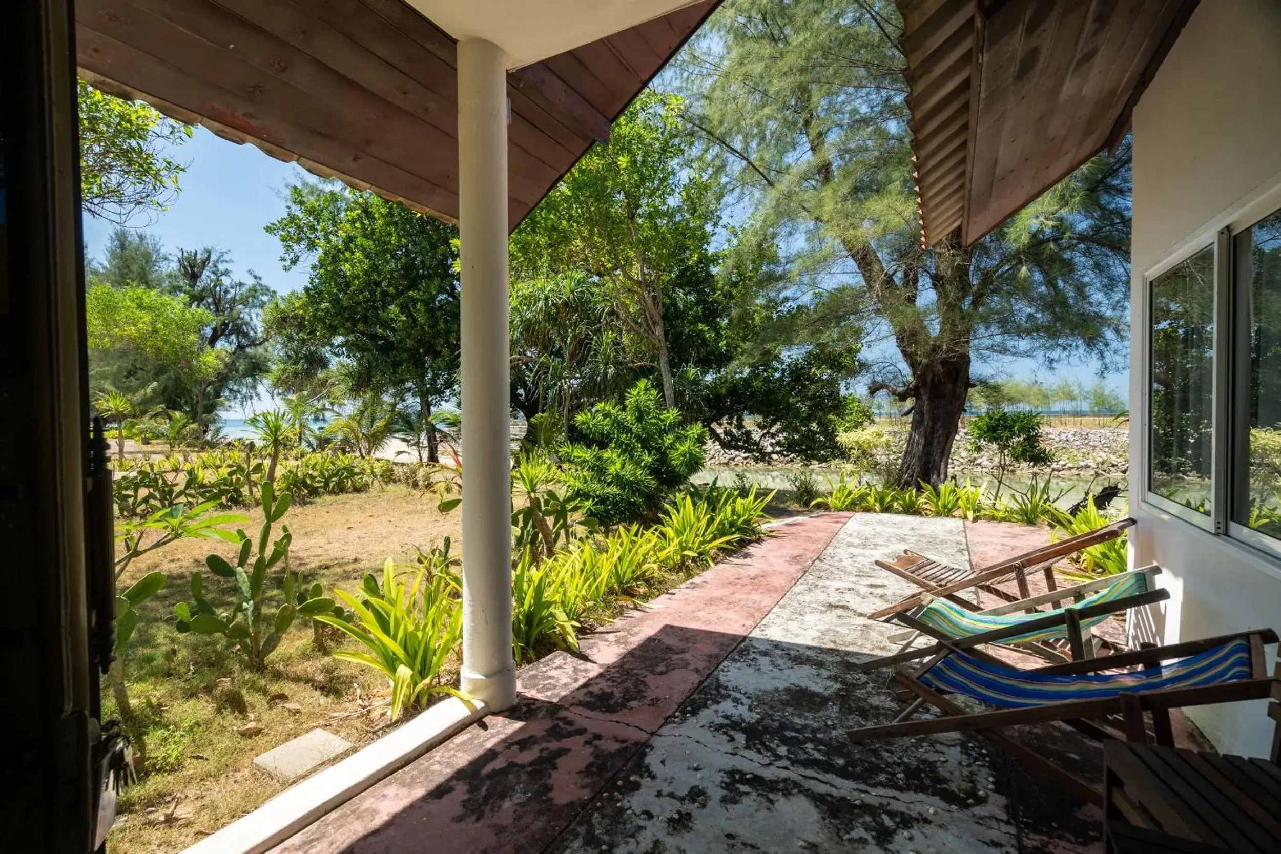 Patio in Gooddays Lanta Beach Resort SHA