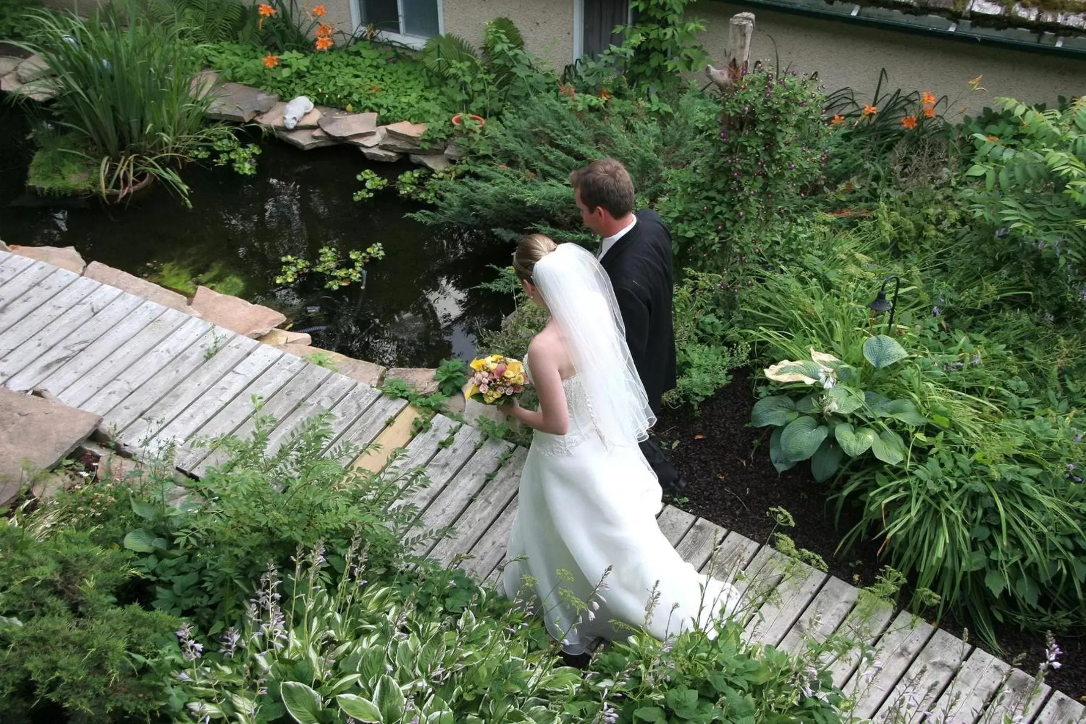 Garden in The Gananoque Inn & Spa