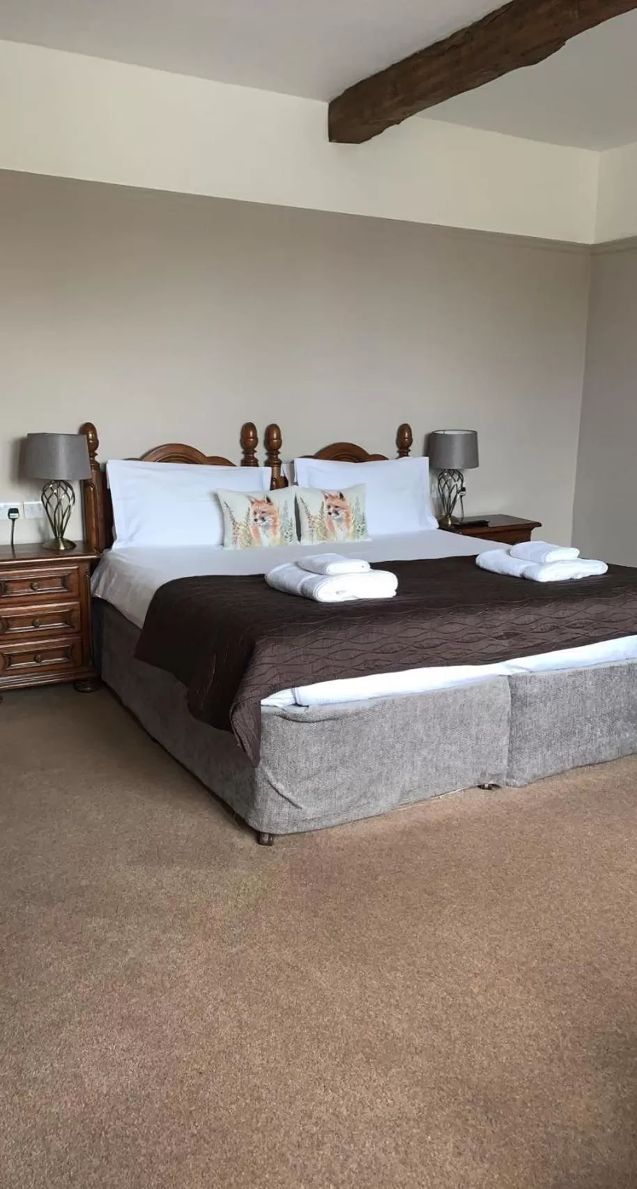 Bed in The Curious Fox