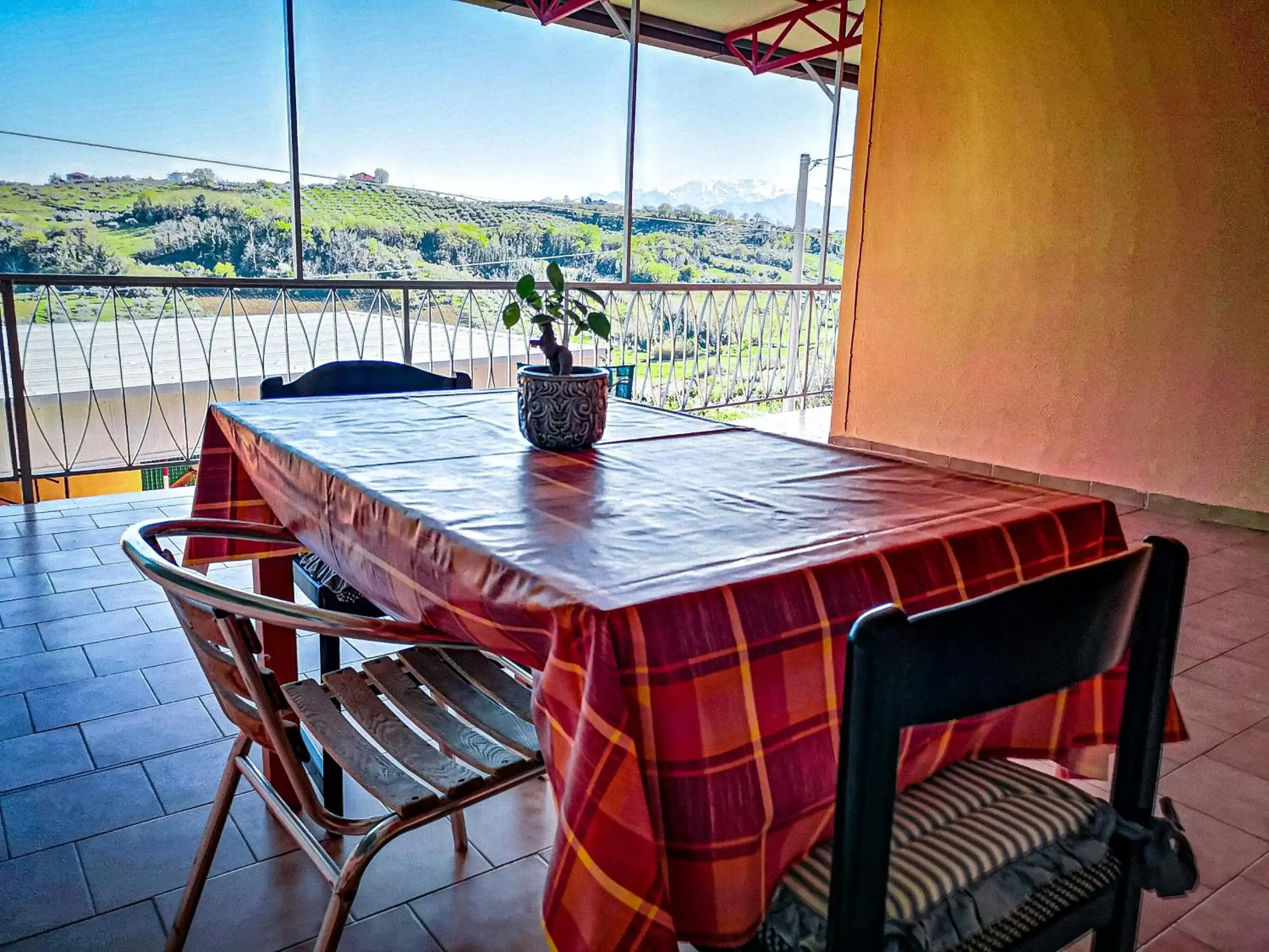 Balcony/Terrace, Dining Area in Villa Costanza
