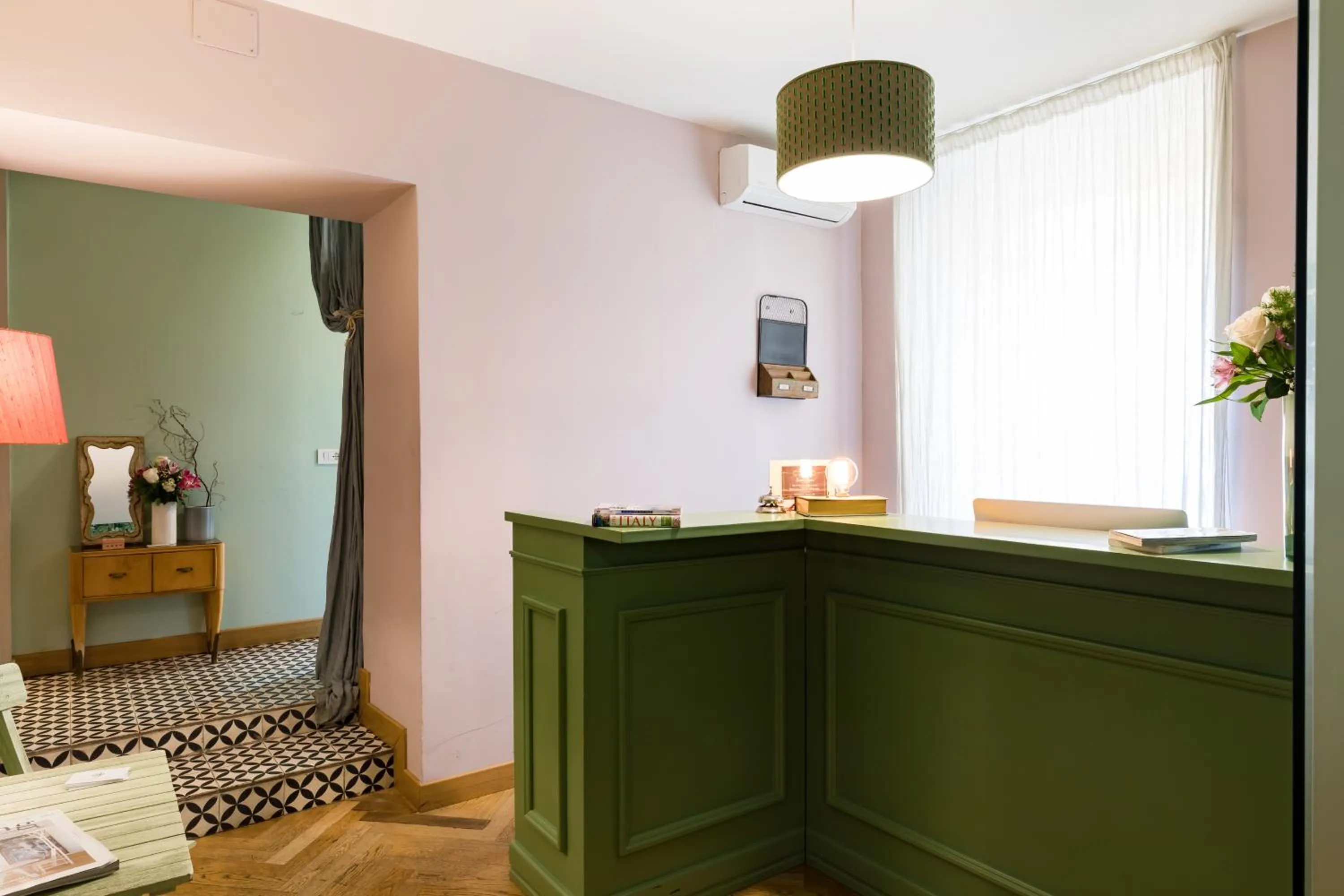 Lobby or reception in Salotto Monti