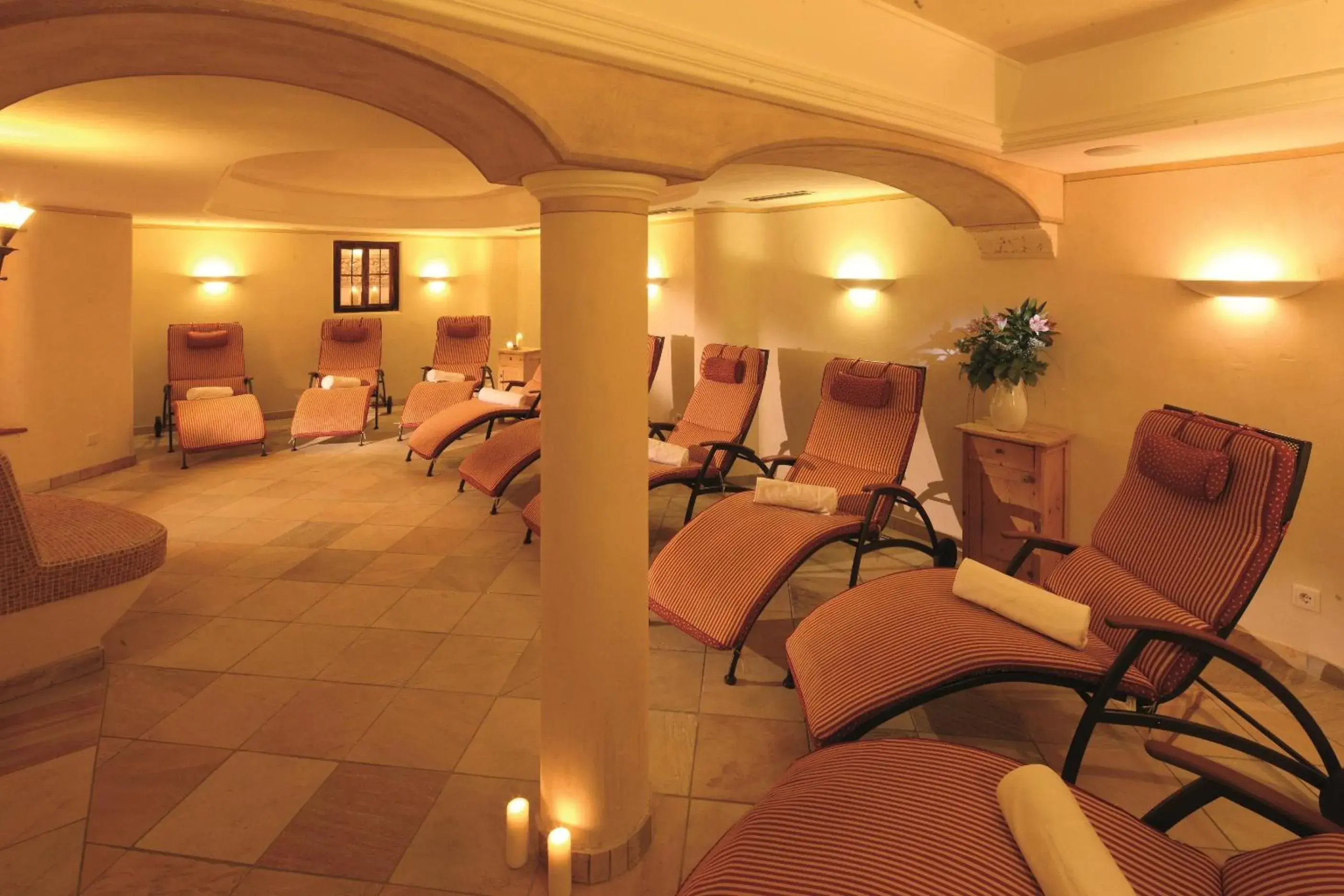 Spa and wellness centre/facilities in Kolfuschgerhof Mountain Resort